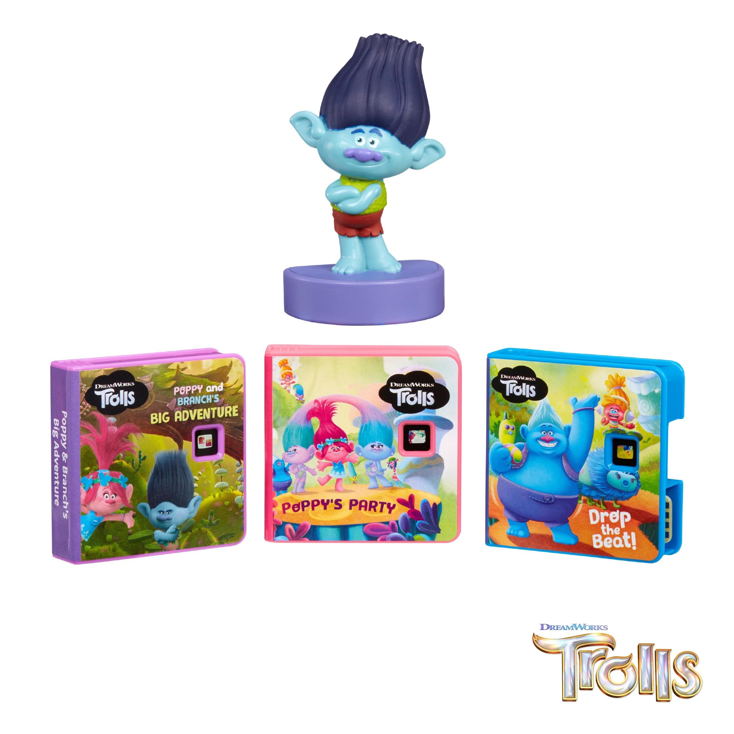 Little Tikes Story Dream Machine DreamWorks Trolls Hug, Sing & Dance Collection Story Collection, Storytime, Books, DreamWorks Animation, Audio Play Character, Gift and Toy for Toddlers and Kids