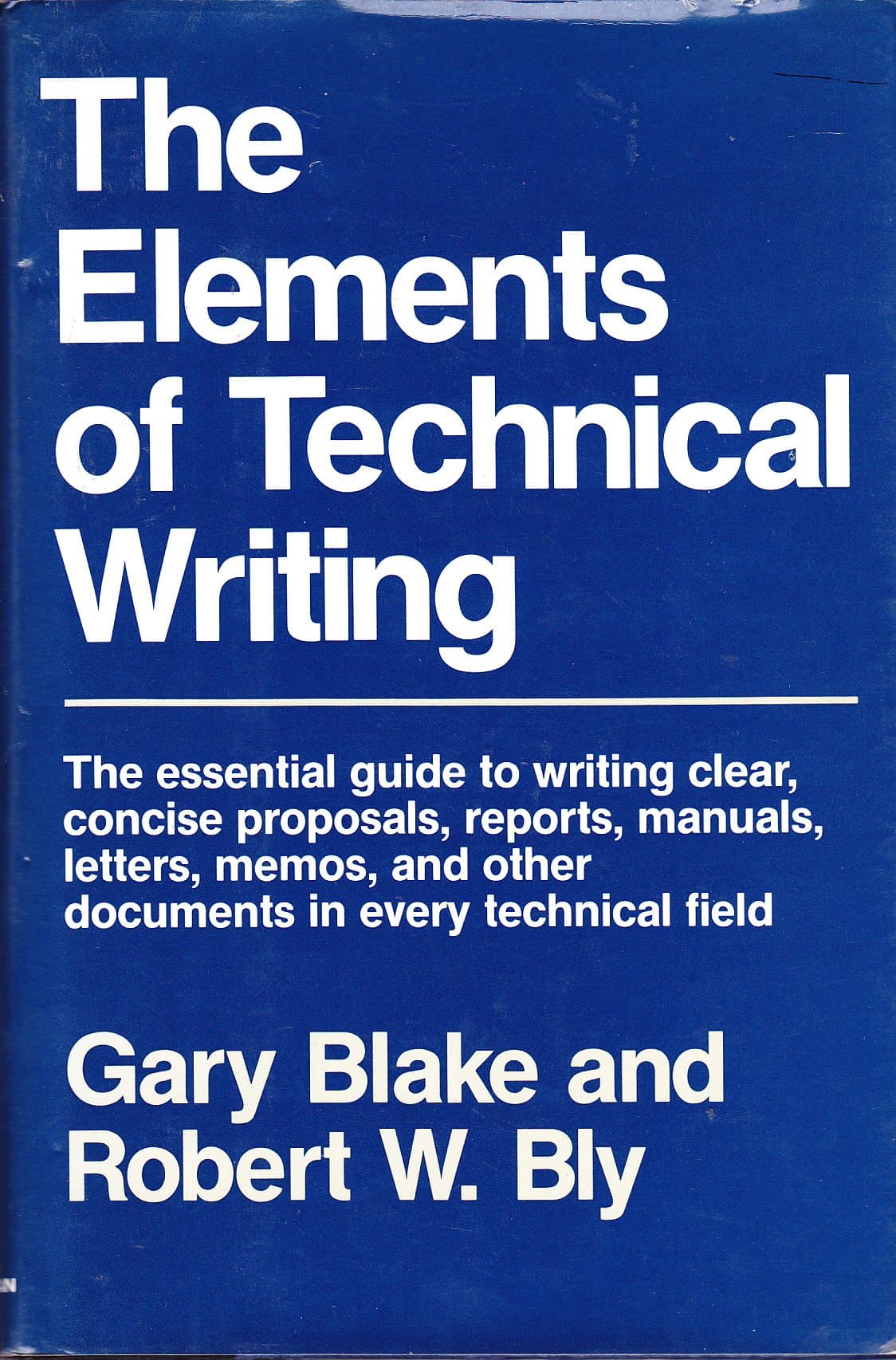 The Elements of Technical Writing