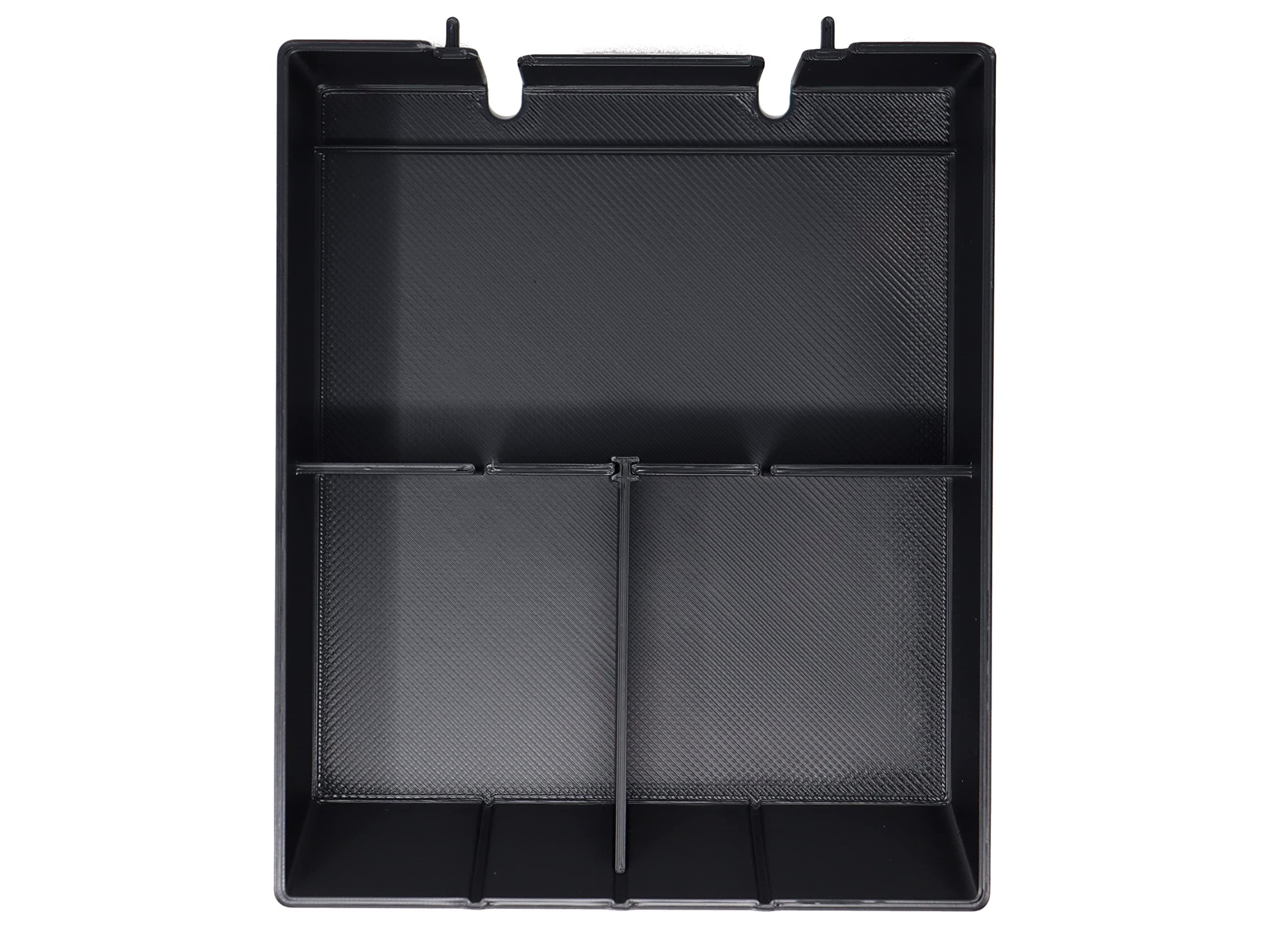 TWRAPS Armrest Organizer for Rivian R1T/R1S (Console, Tray Organizer for The Center Console Area Under The Armrest) - Black