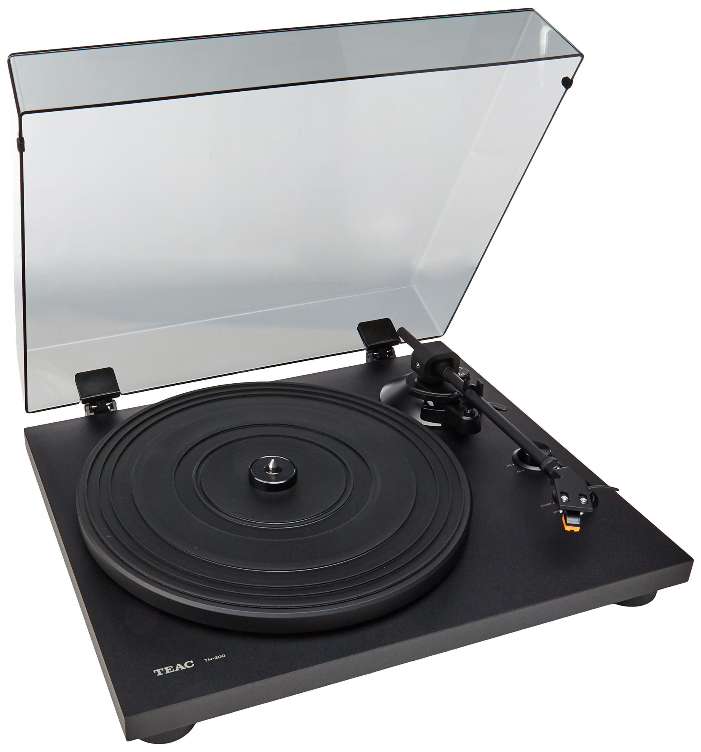 Teac TN-200 Belt Drive Turntable With USB Output (Black)