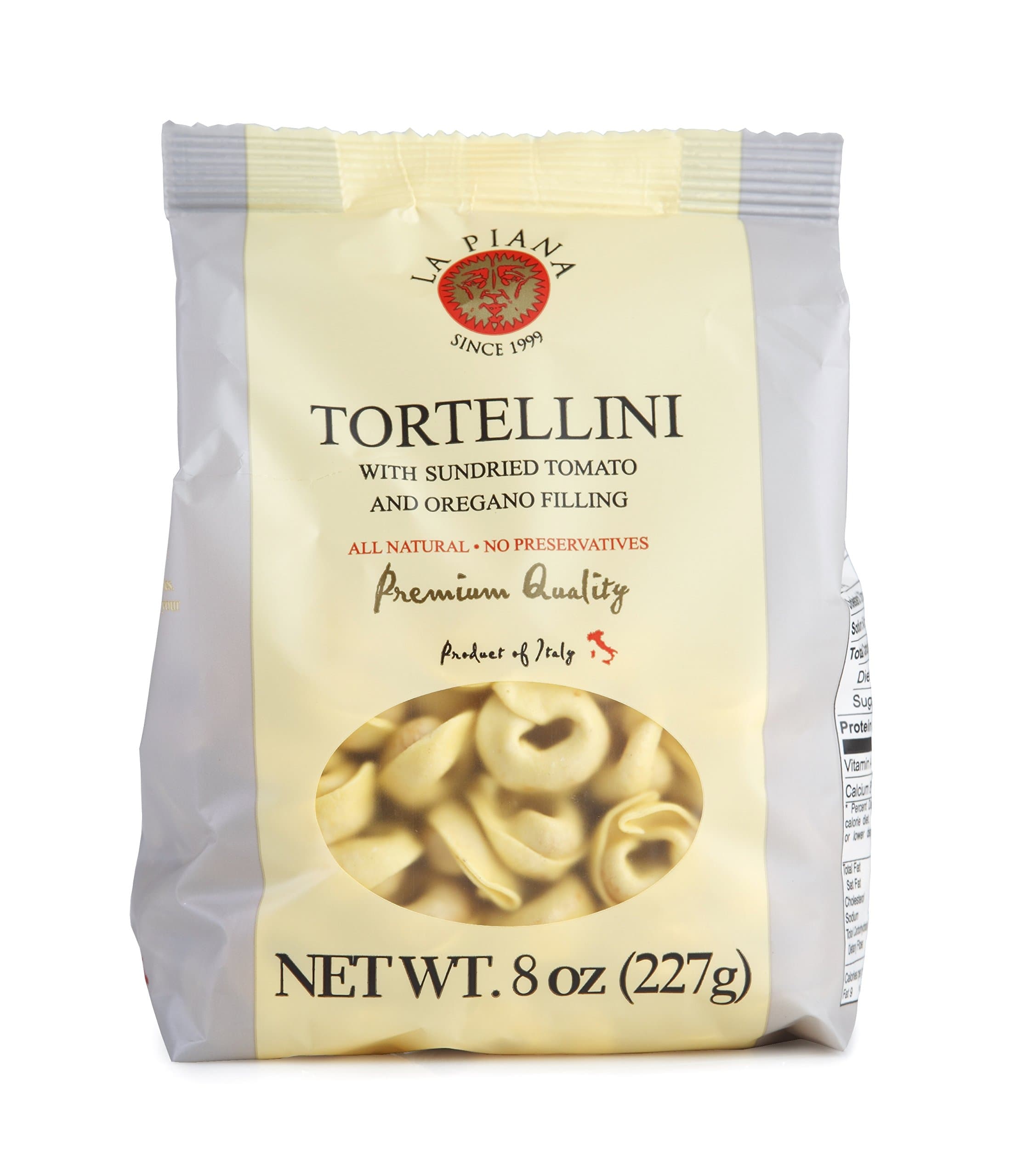 La Piana Tortellini with Sundried Tomato & Oregano, Half Pound
