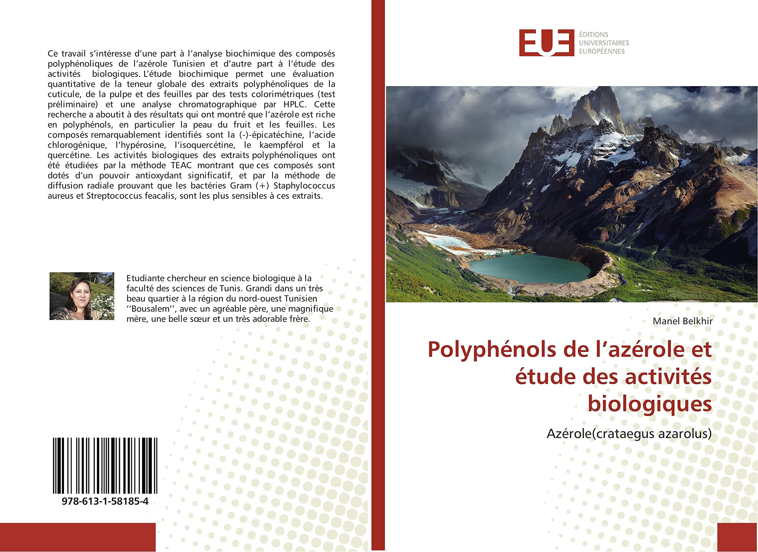 Polyphénols de l’azérole et étude des activités biologiques: Azérole(crataegus azarolus) (French Edition) Paperback – October 3, 2013