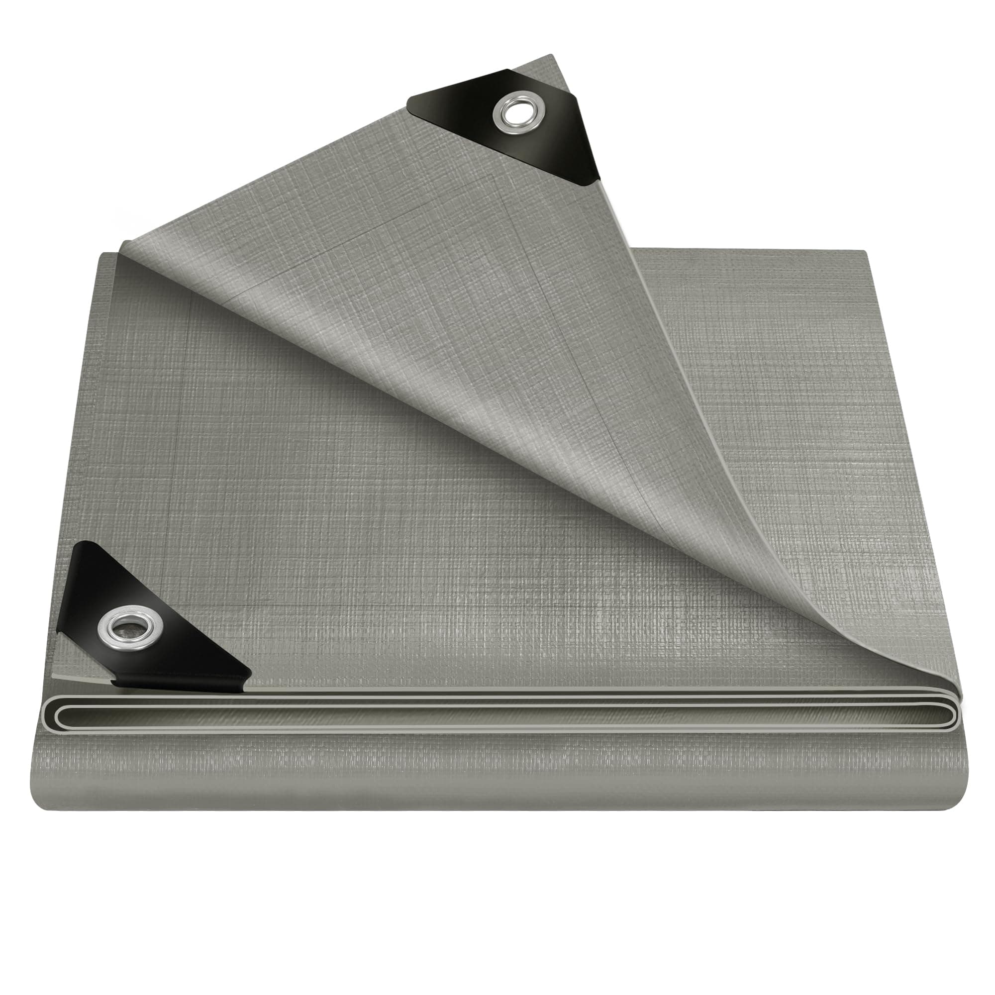 WOLTU PE Tarpaulin Waterproof Heavy Duty Tarp Sheet Cover with Eyelets for Garden Furniture, Hutch, Trampoline, Wood, Car, Camping or Gardening