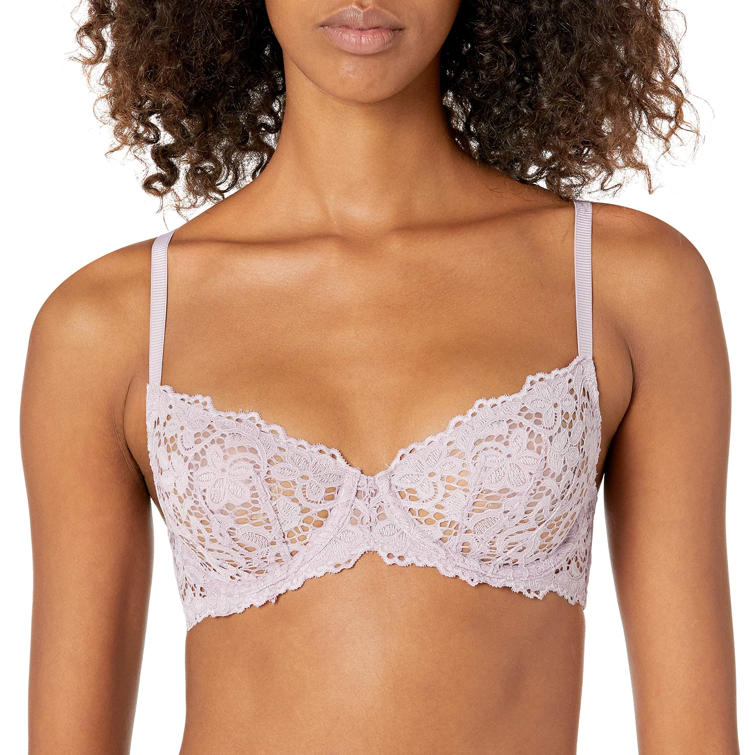 DKNY Women's Classic Lace Unlined Demi