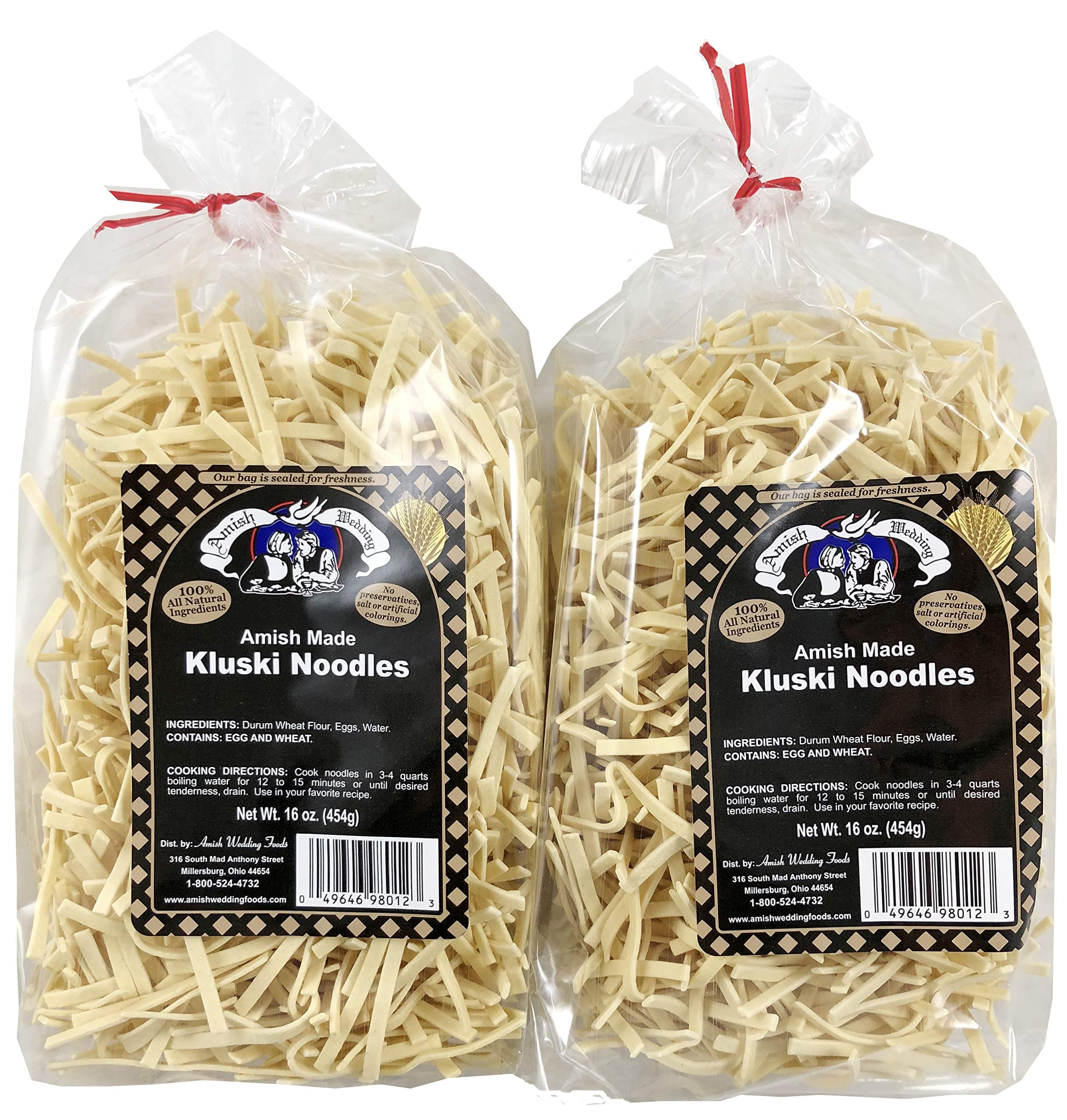 - Amish Wedding Kluski Noodles, 16 Ounce Bag (Pack of 2)