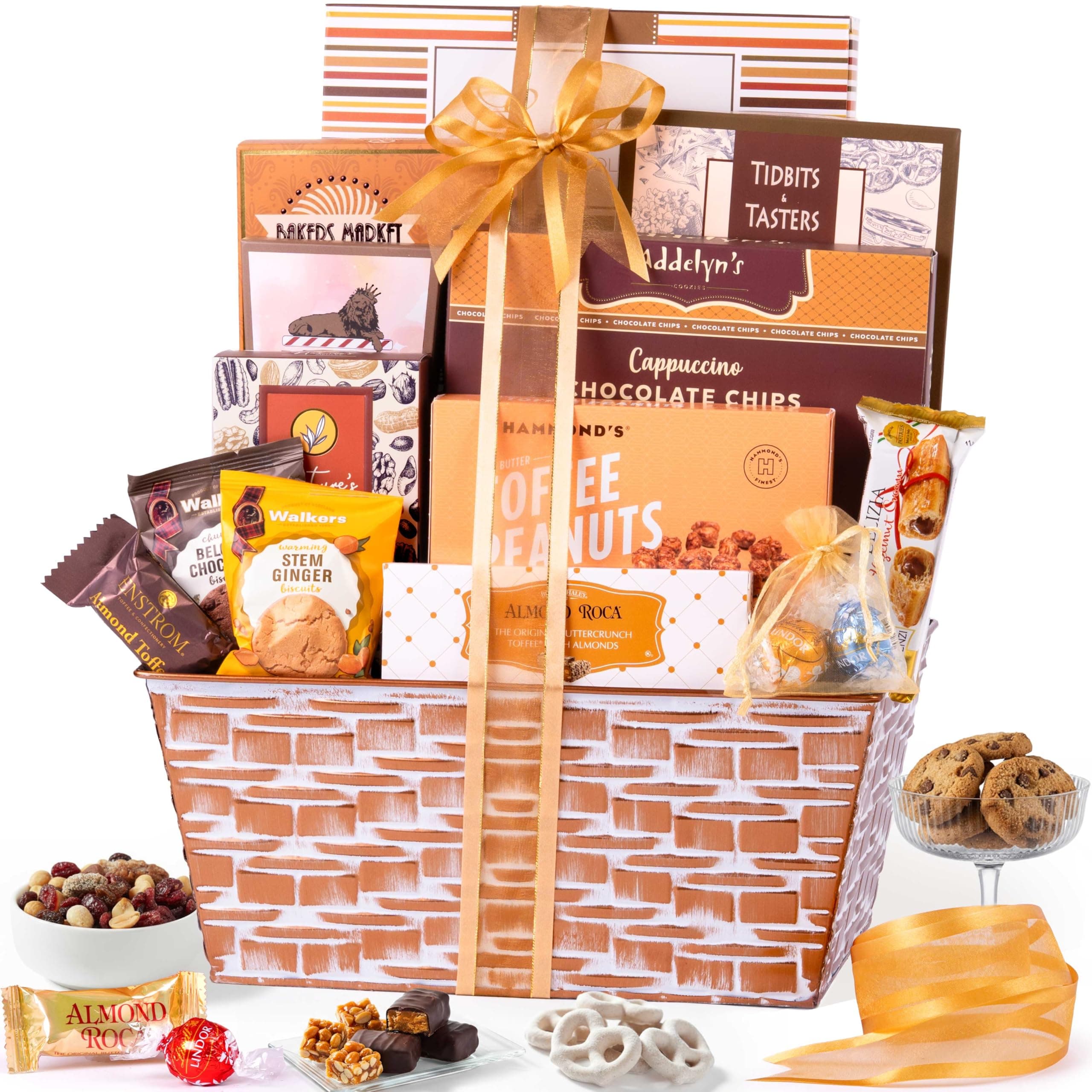 - Gourmet Easter Gift Basket Snack Gifts for Women, Men, Families,Appreciation, Thank You, Congratulations, Corporate gifts