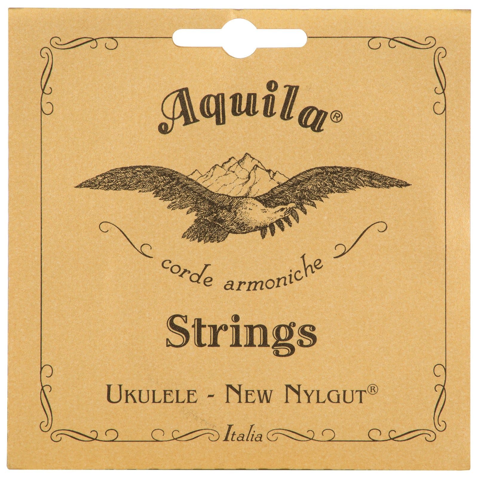 Aquila New Nylgut AQ-10 High G Tenor Ukulele Strings 4-Piece Set