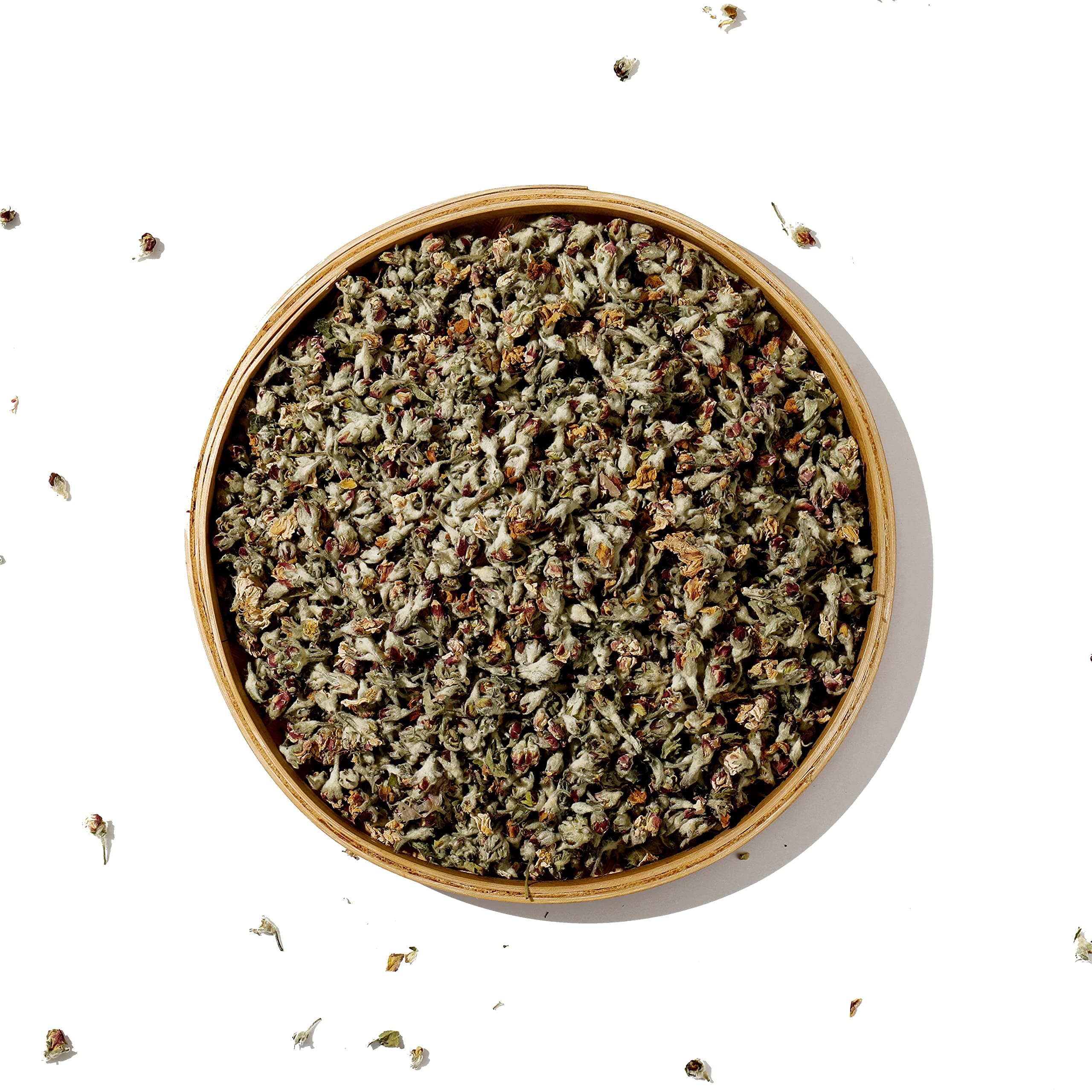 Apple Blossom Flower Tea 250g (8.81oz) – Dried Edible Apple Blossom Flowers for Hot Cold Zero Caffeine Floral Tea Beverages Food Garnishing