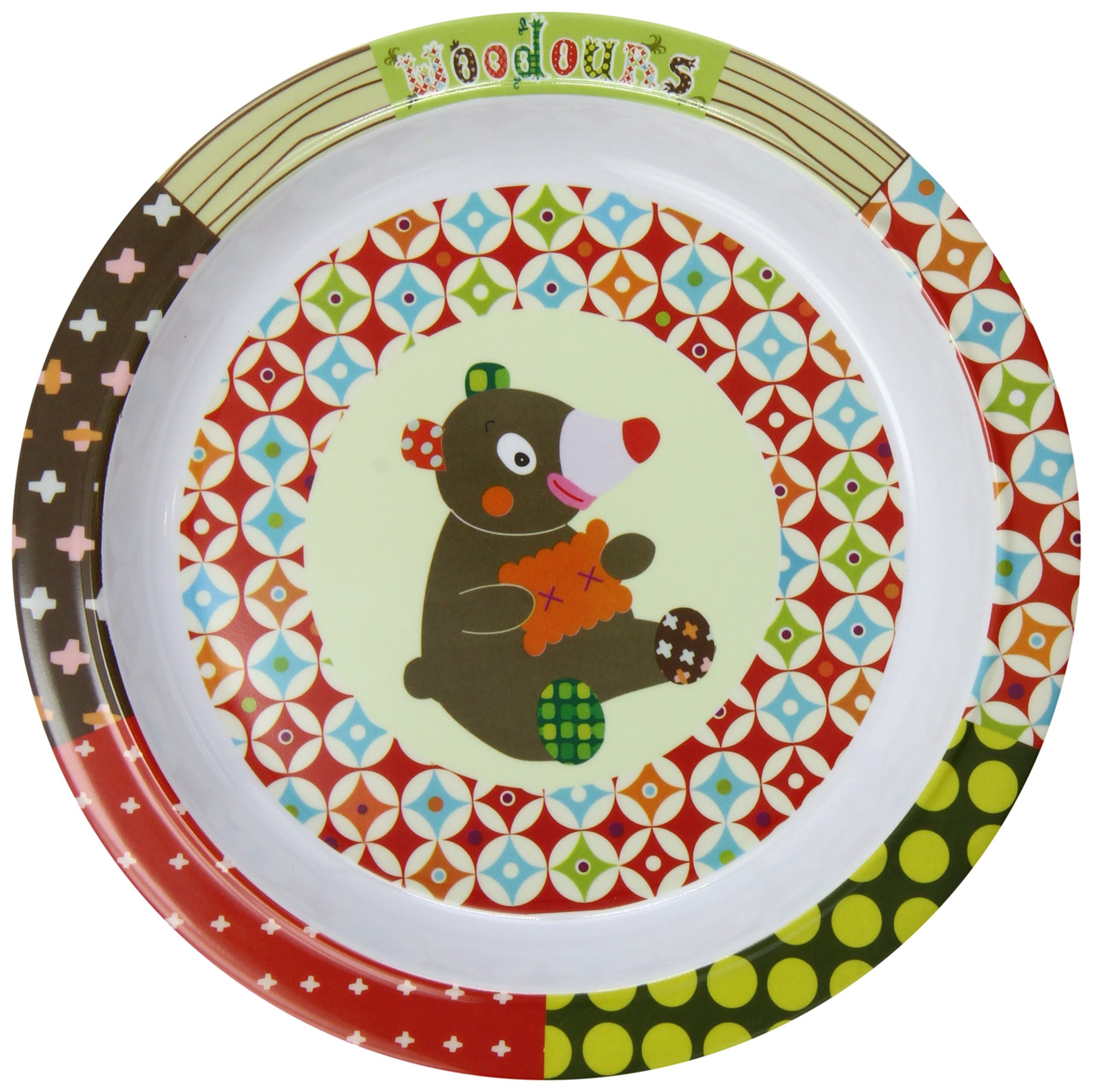 Woodours Melamine Plate (Discontinued by Manufacturer)