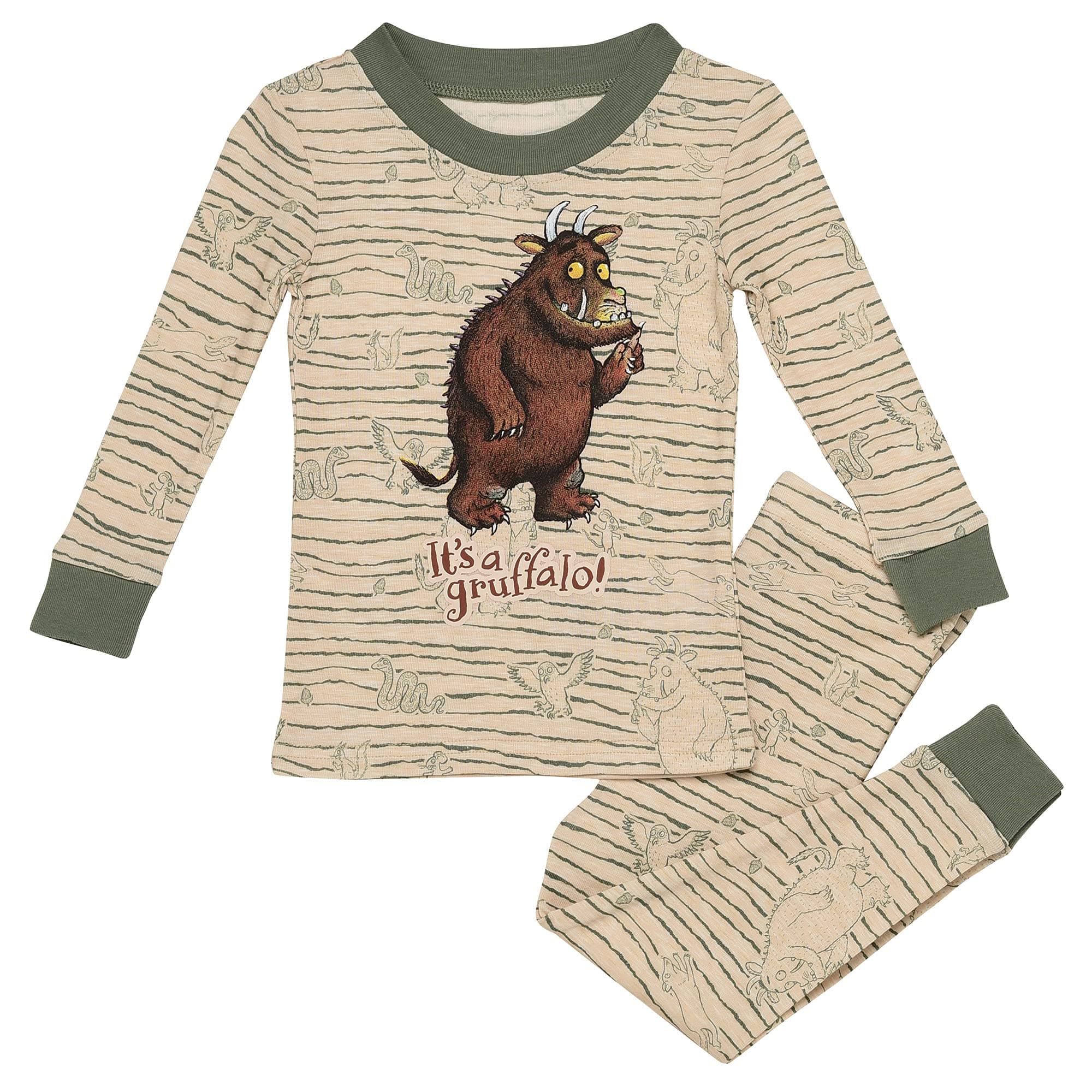 The Gruffalo 2-Piece Snug Fit Boys Pajamas