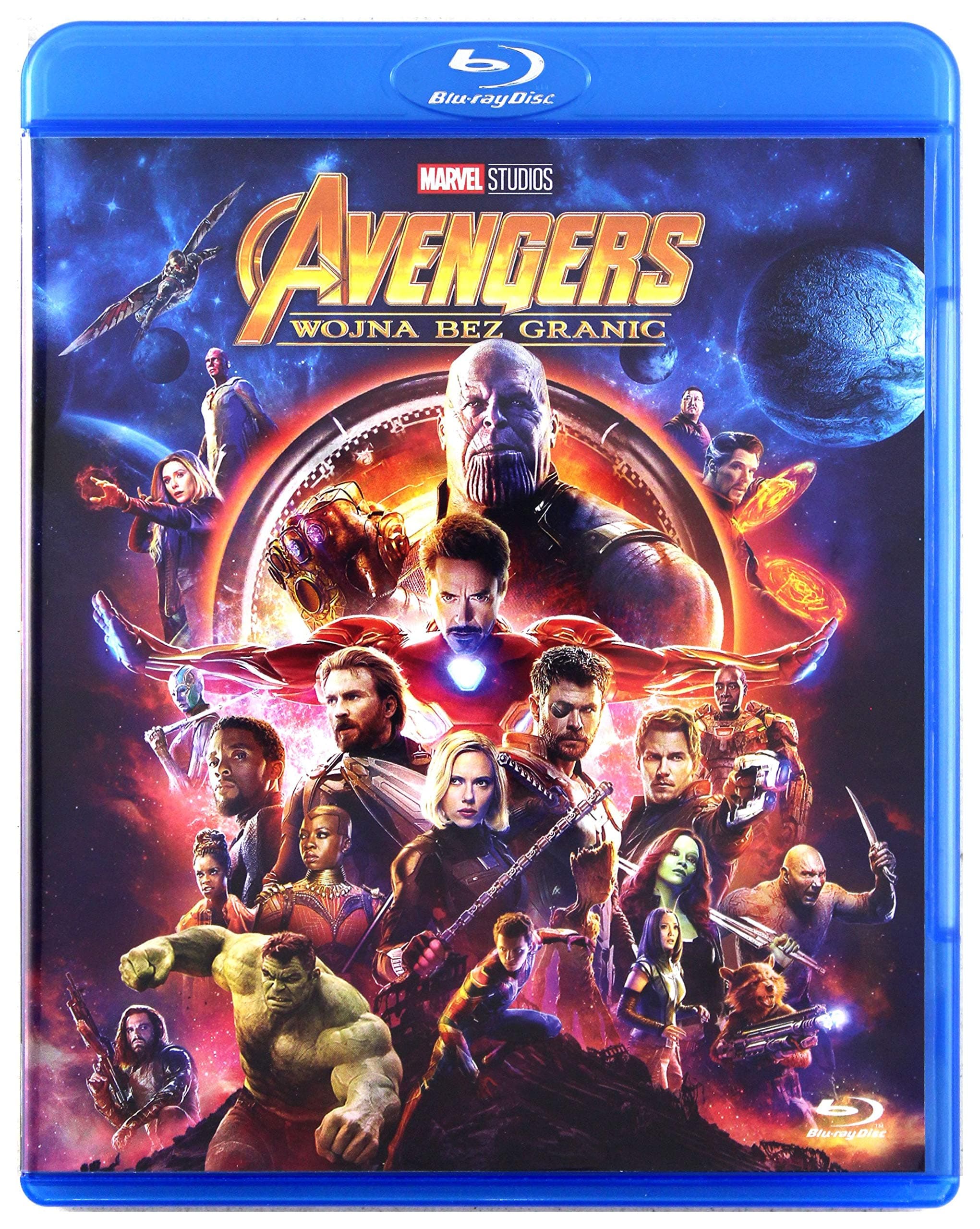 Avengers: Infinity War [Blu-Ray] [Region Free] (English audio. English subtitles)