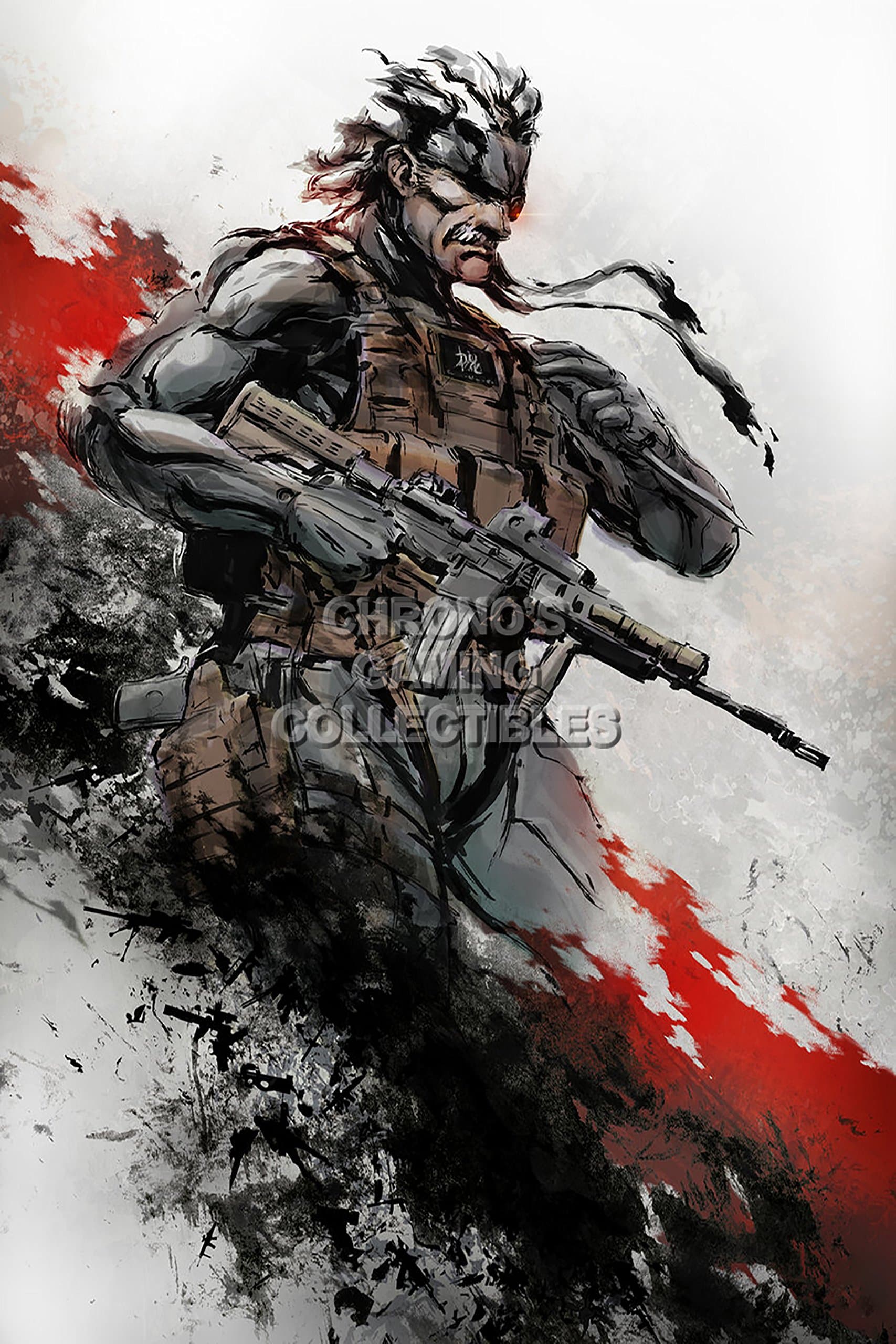 PrimePoster - Metal Gear Solid 5 Poster Glossy Finish Made in USA - YMGS502 (24" x 36" (61cm x 91.5cm))