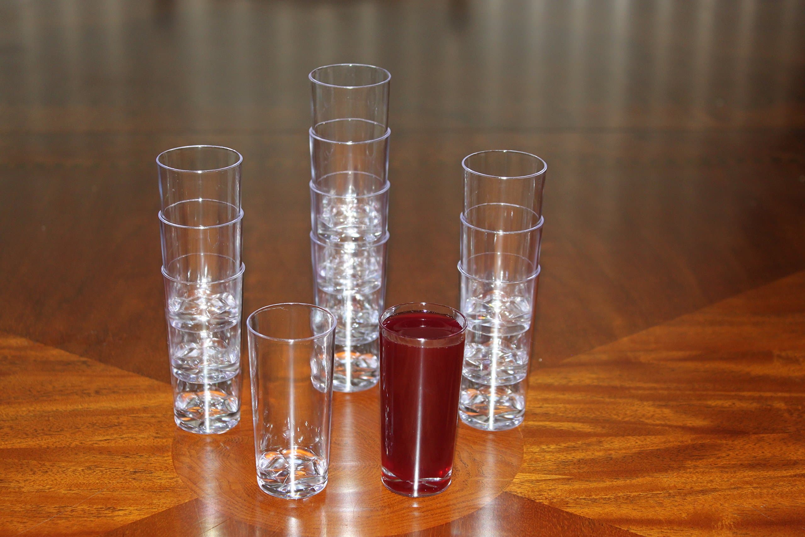 1.75 ounce Plastic Straight Wall Shooter Glasses - Package of 20