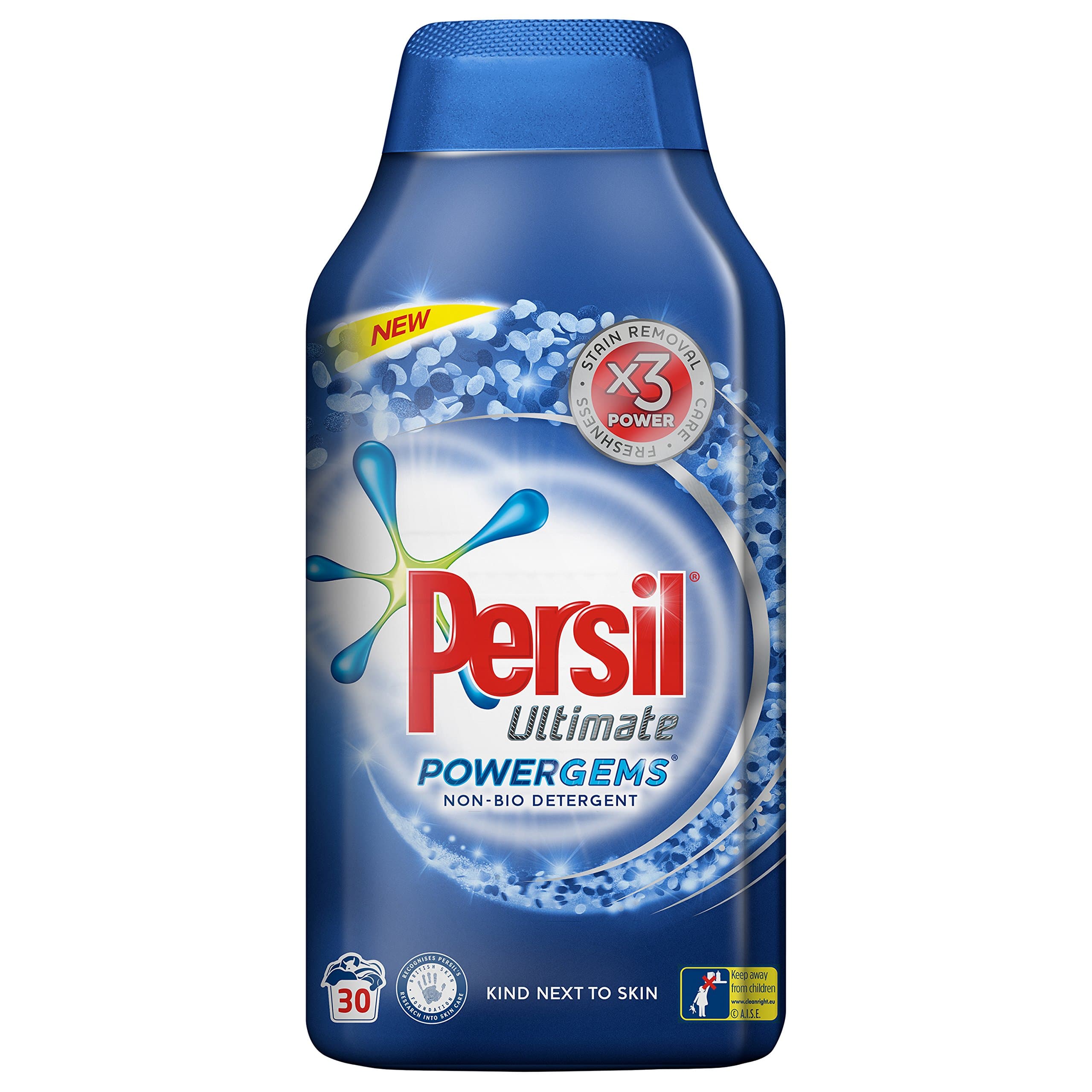 PersilPowergems Non Bio Washing Detergent Gems, 30 Wash, 960 G