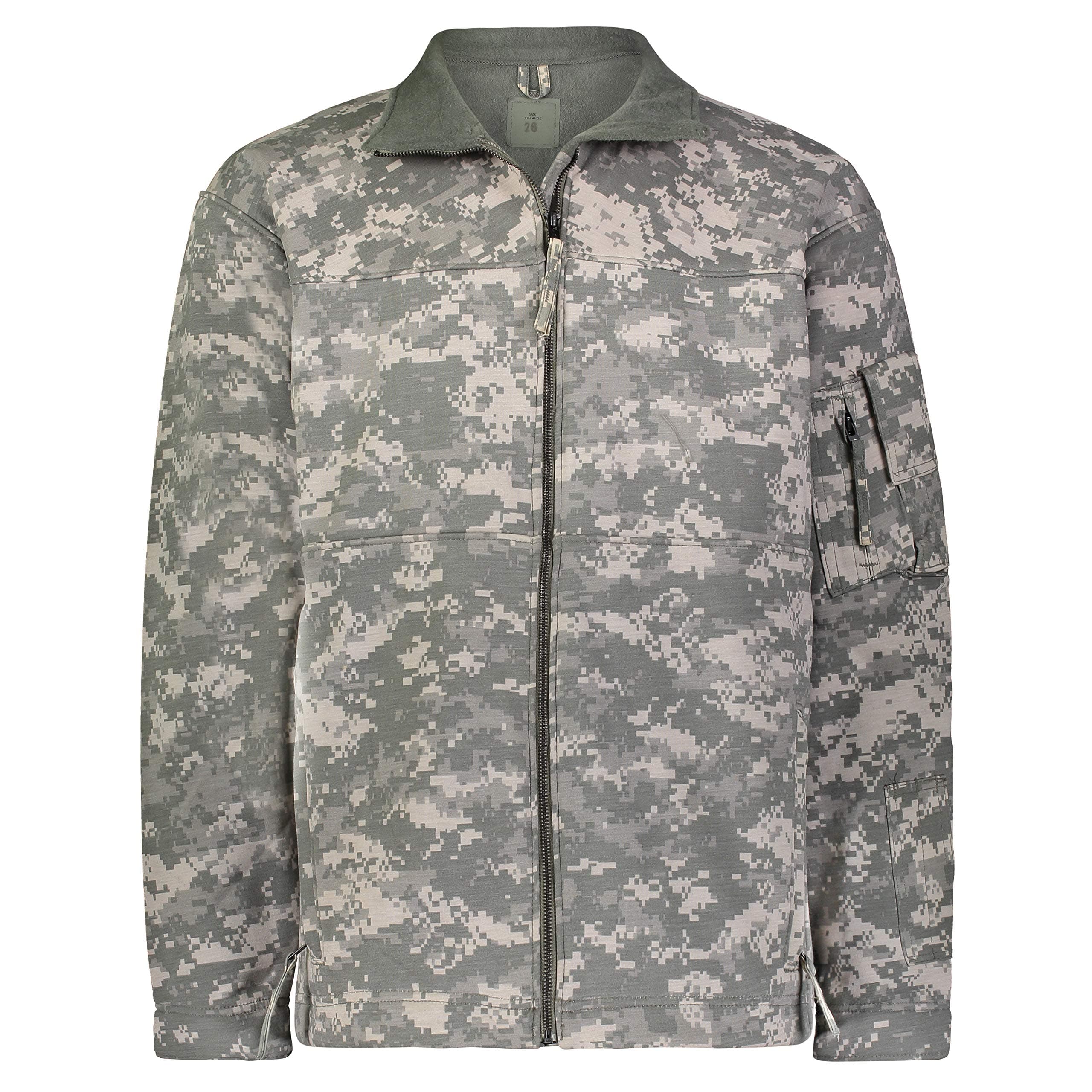 US Military Men's Genuine Issue Massif LWOL Fire-Retardant Combat Camouflage Jacket