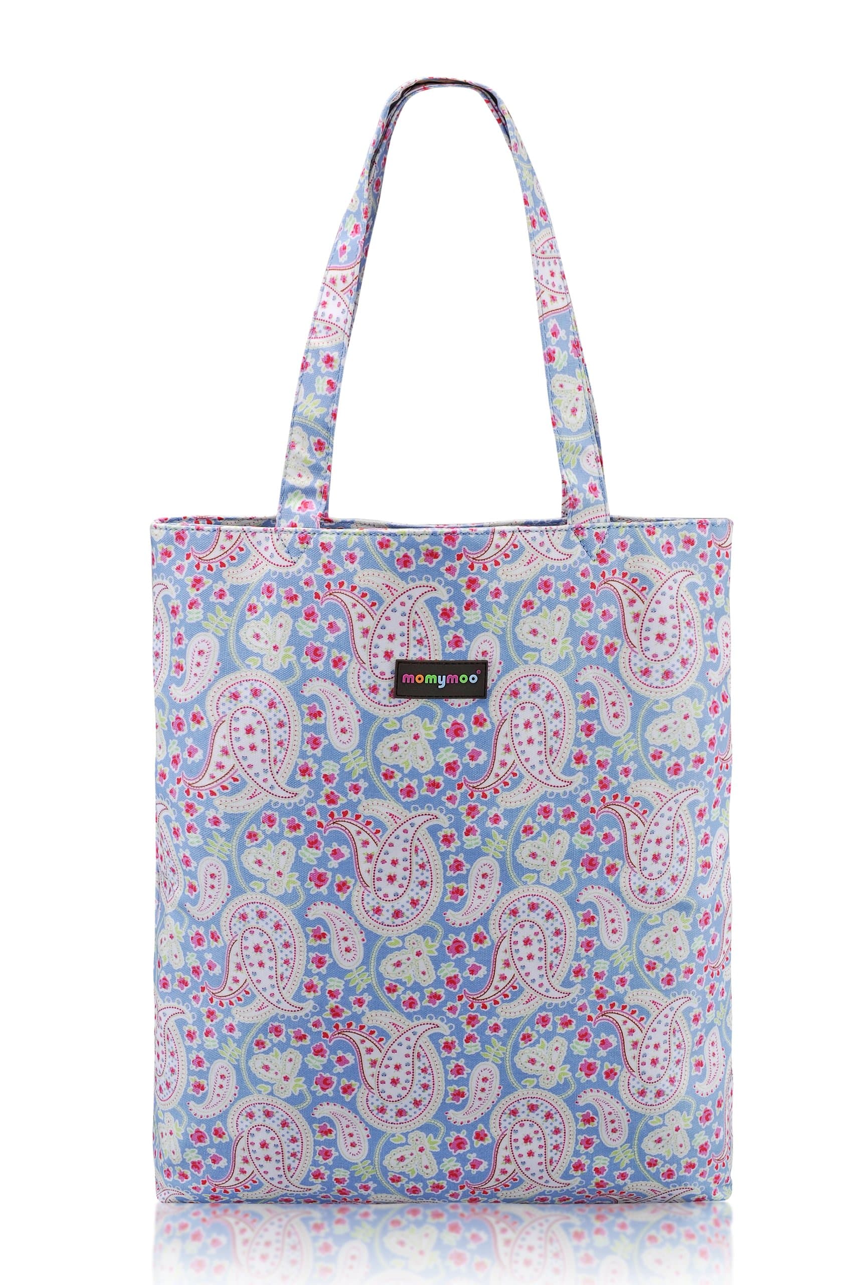 momymoo Matte Coated Oil Cloth Shopper Bag - Paisley