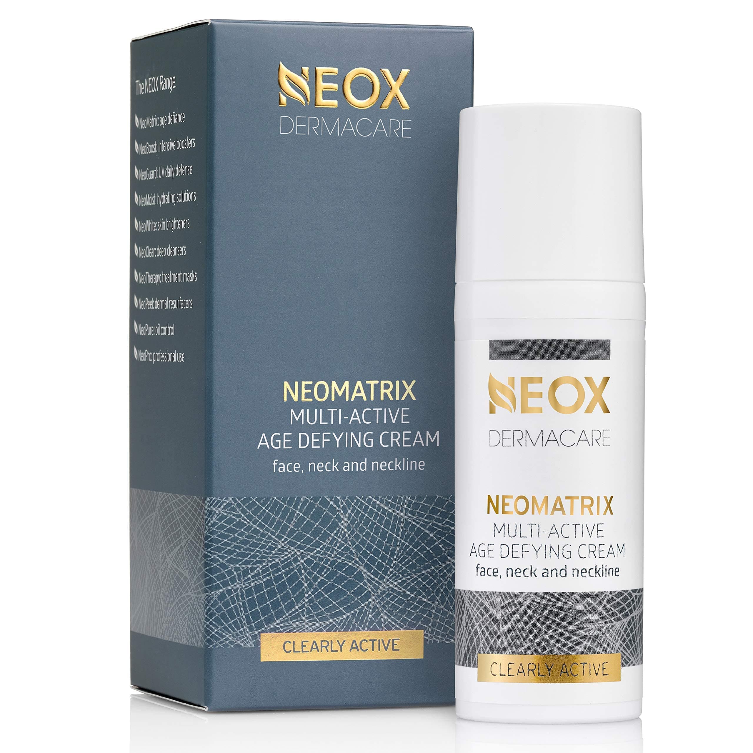 NeoMatrix Anti Wrinkle Cream Multi-Active Age Defying Cream by NEOX DERMACARE: 10 Treatments in One of Anti-Aging, Anti-Wrinkle, Firming, Lifting on Face, Neck or Neckline