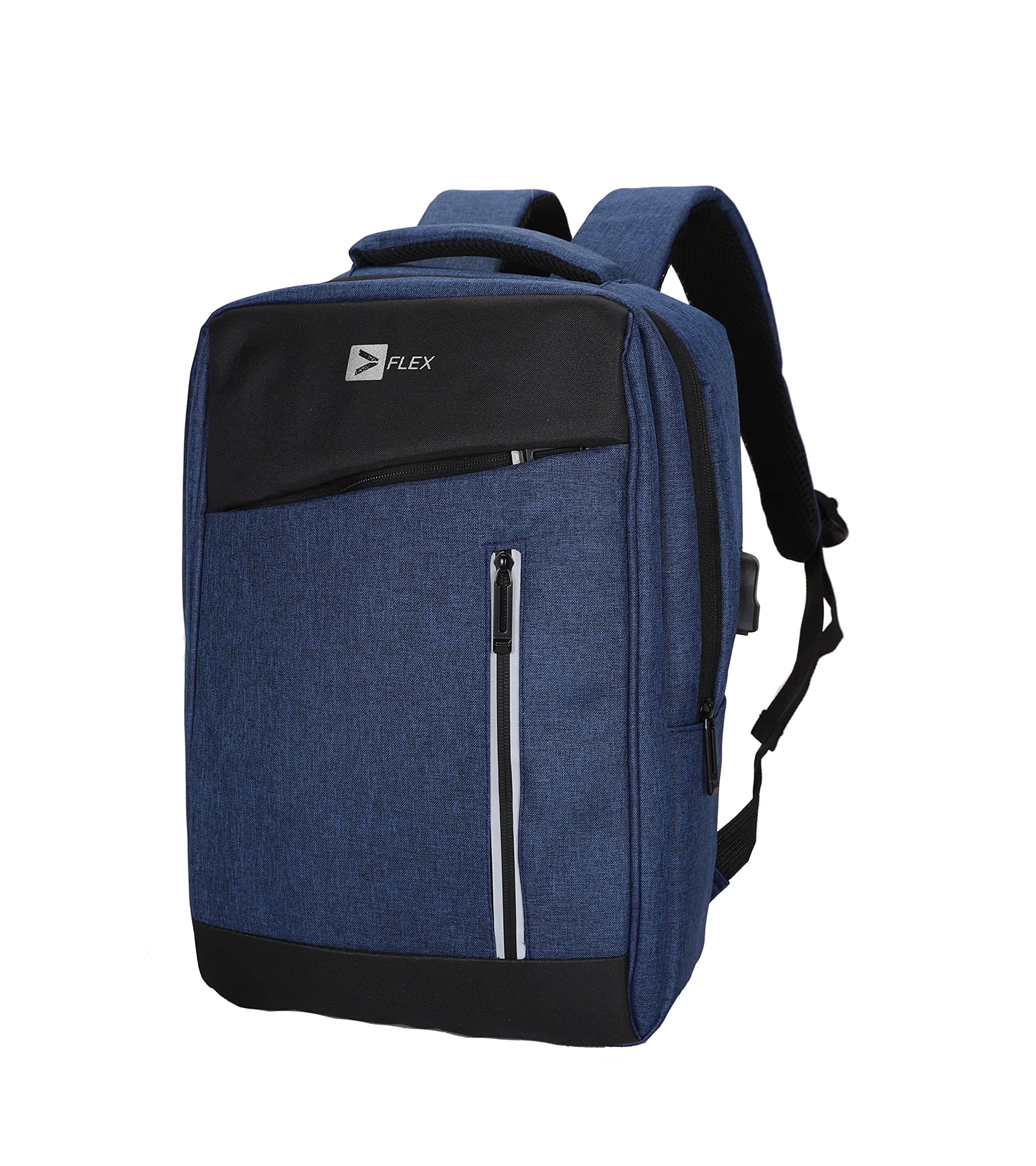 Flex Waterproof Backpack Business School Laptop backpack, School Rucksack, Fits 15.6 Inch Laptop-Large Lightweight College Business Travel Bag. Padded Should and Back Backpack