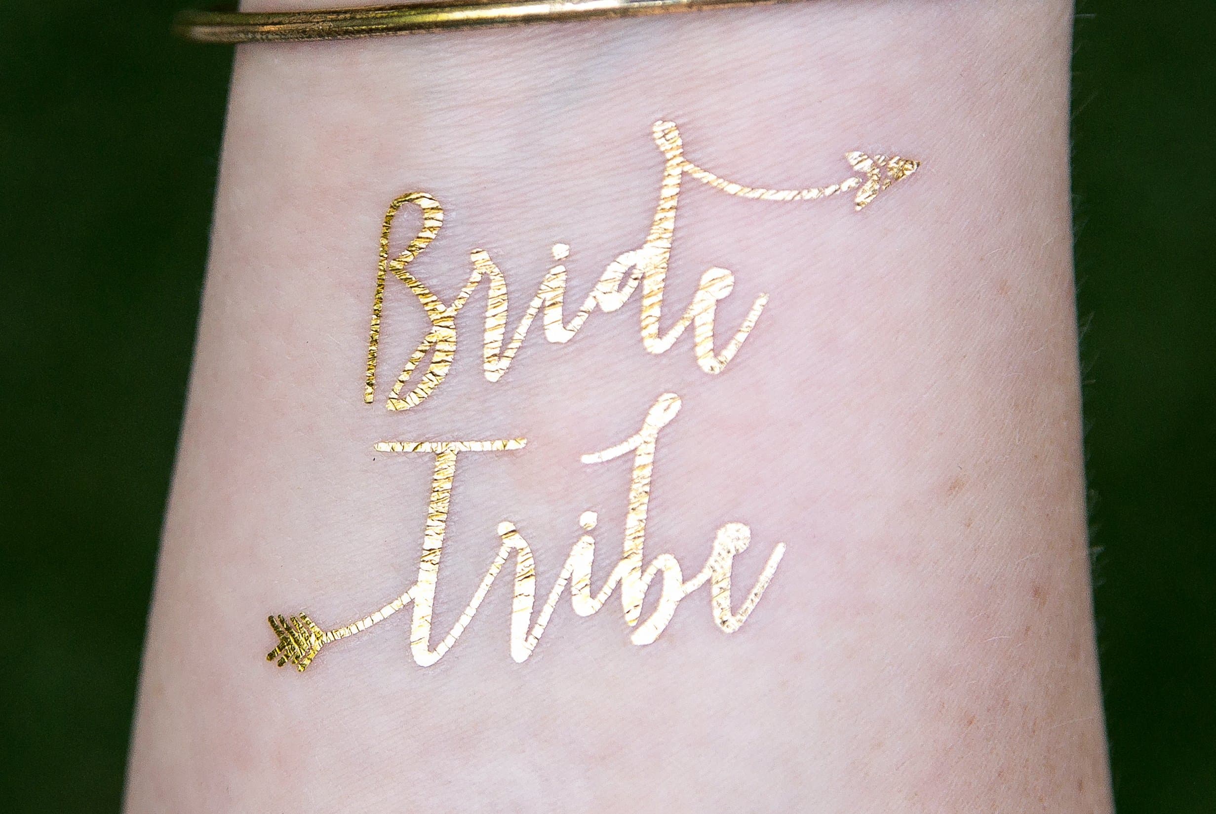 Bride Tribe Temporary Tattoo (Set of 11)