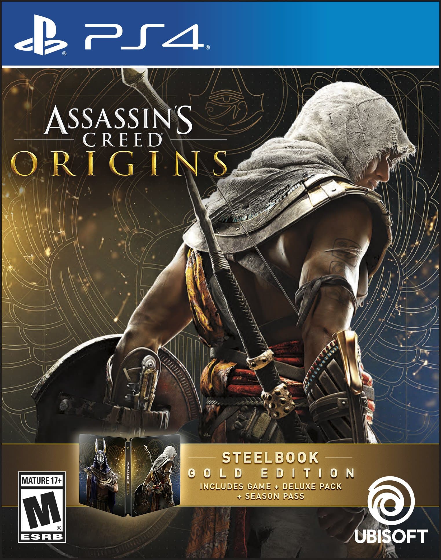 Assassin's Creed Origins SteelBook Gold Edition - PlayStation 4