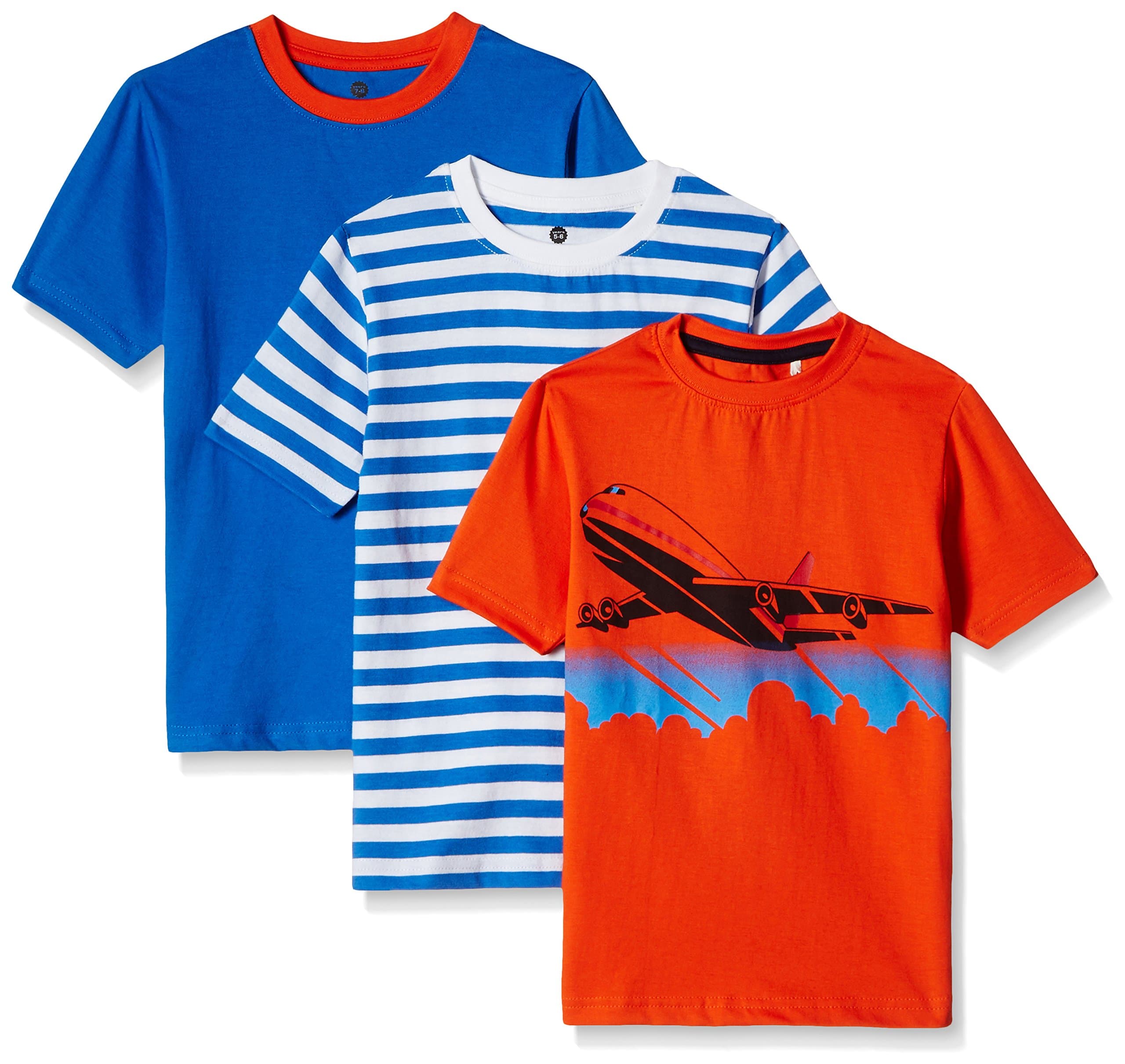 Cloth Theory Boy's Regular Fit T-Shirts (Pack of 3)