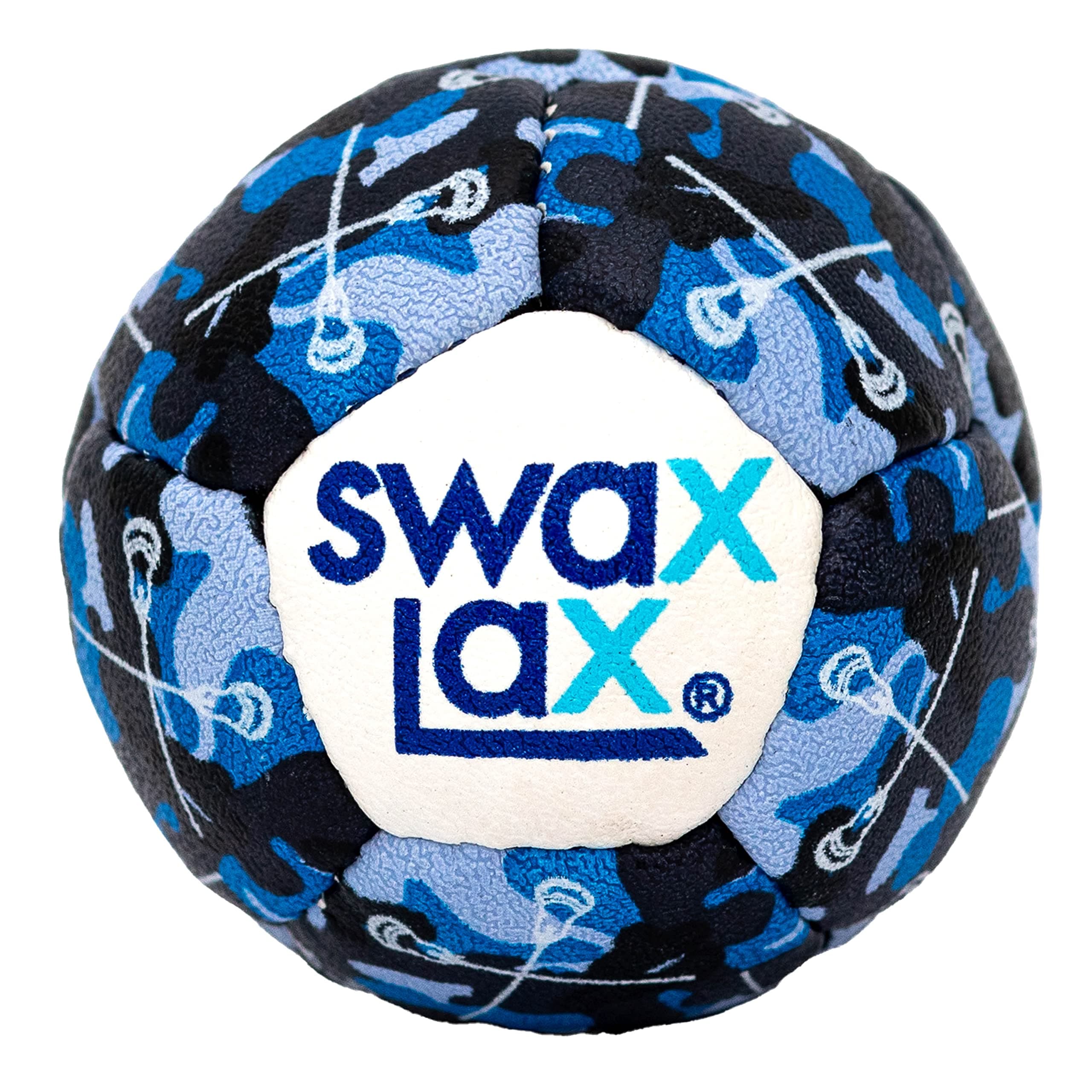 SWAX LAX Lacrosse Training Ball - Indoor Outdoor Practice Less Bounce & Rebounds