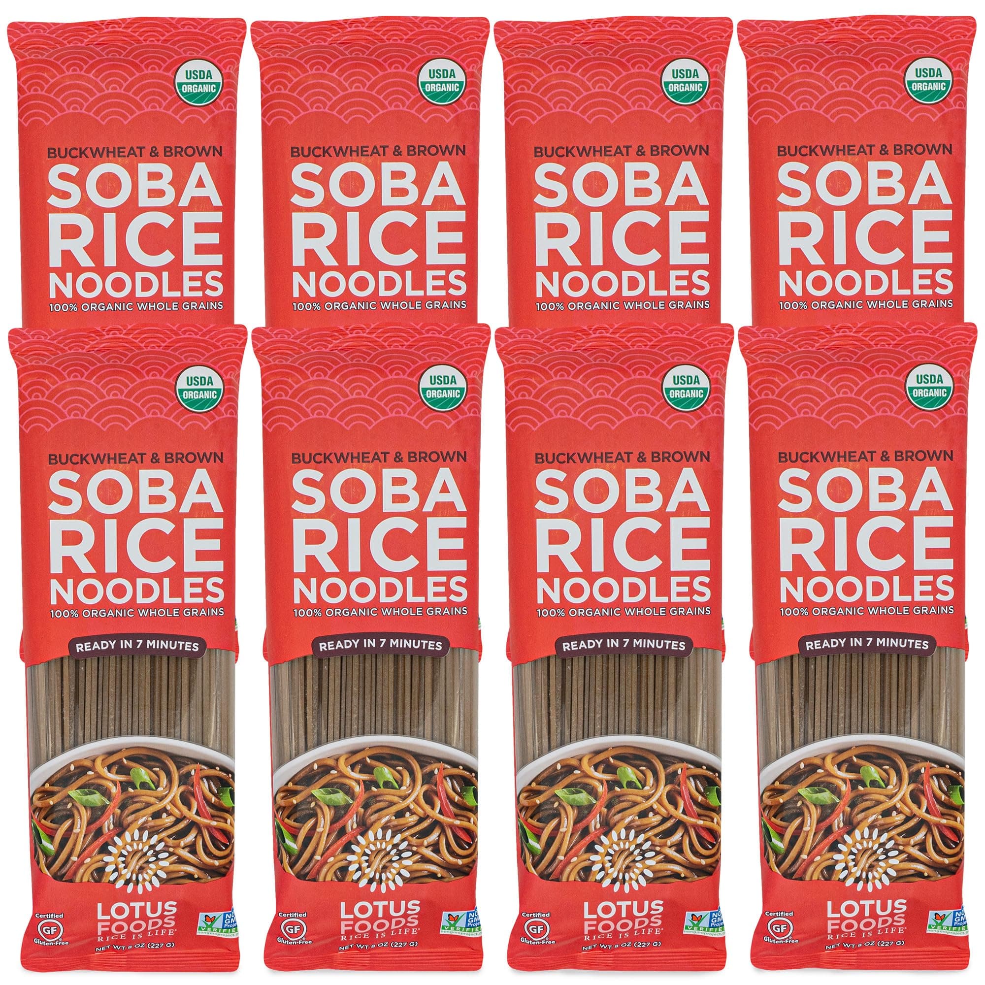 Organic Buckwheat & Brown Soba Rice Noodles