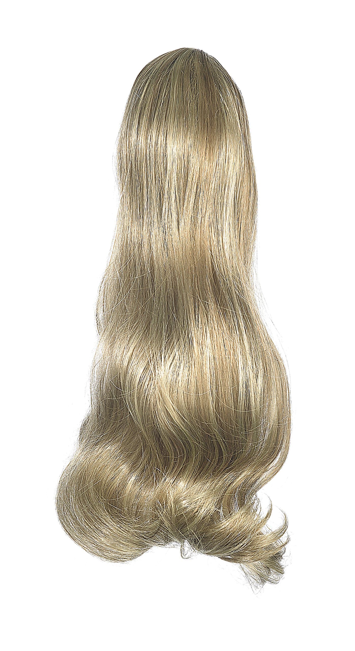 Love Hair ExtensionsIndia Drawstring Synthetic Hair Ponytail Colour 10/22 Medium Ash Brown/Beach Blonde 16 -Inch