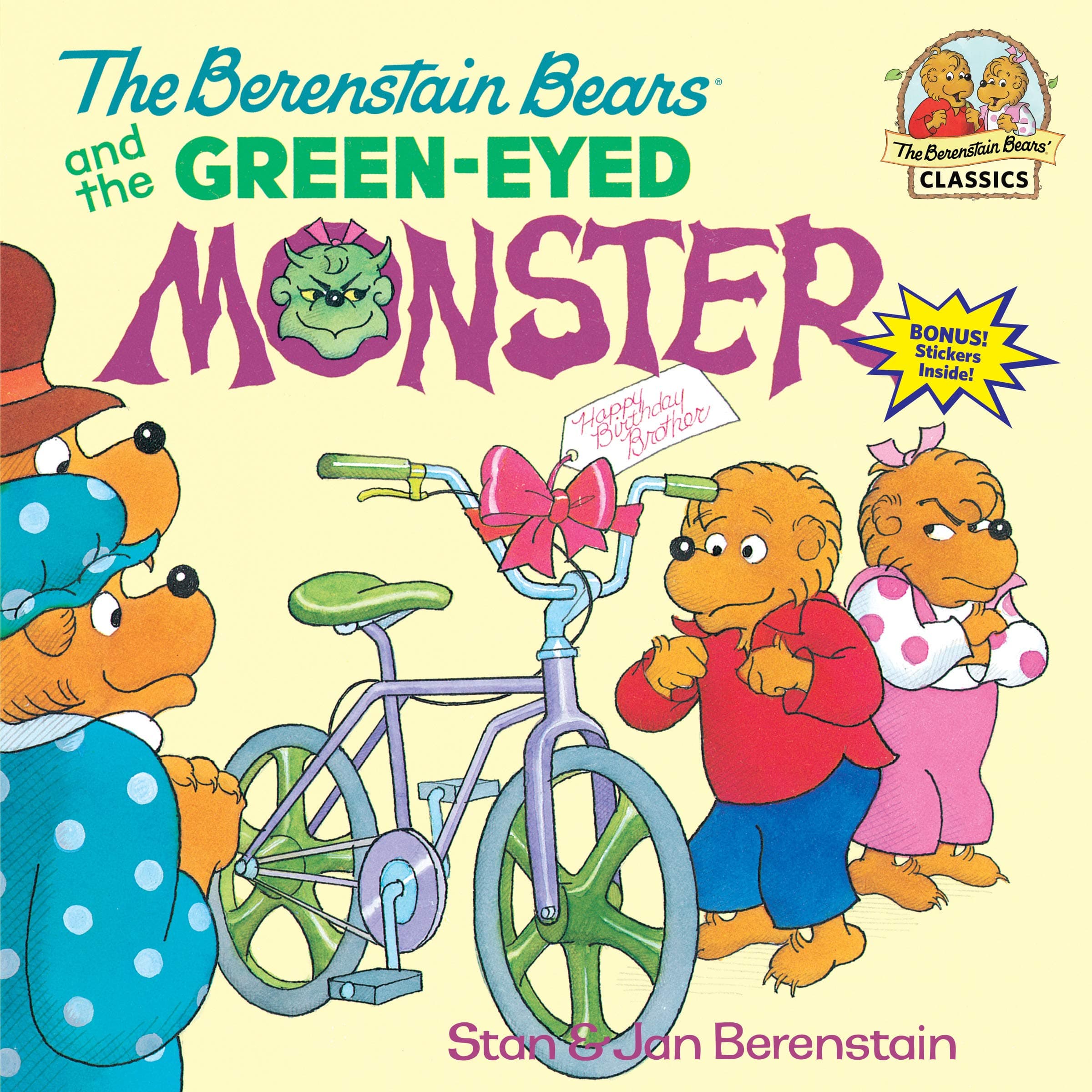 Berenstain Bears and the Green-Eyed Monster (Berenstain Bears First Time Books) (First Time Books(R))