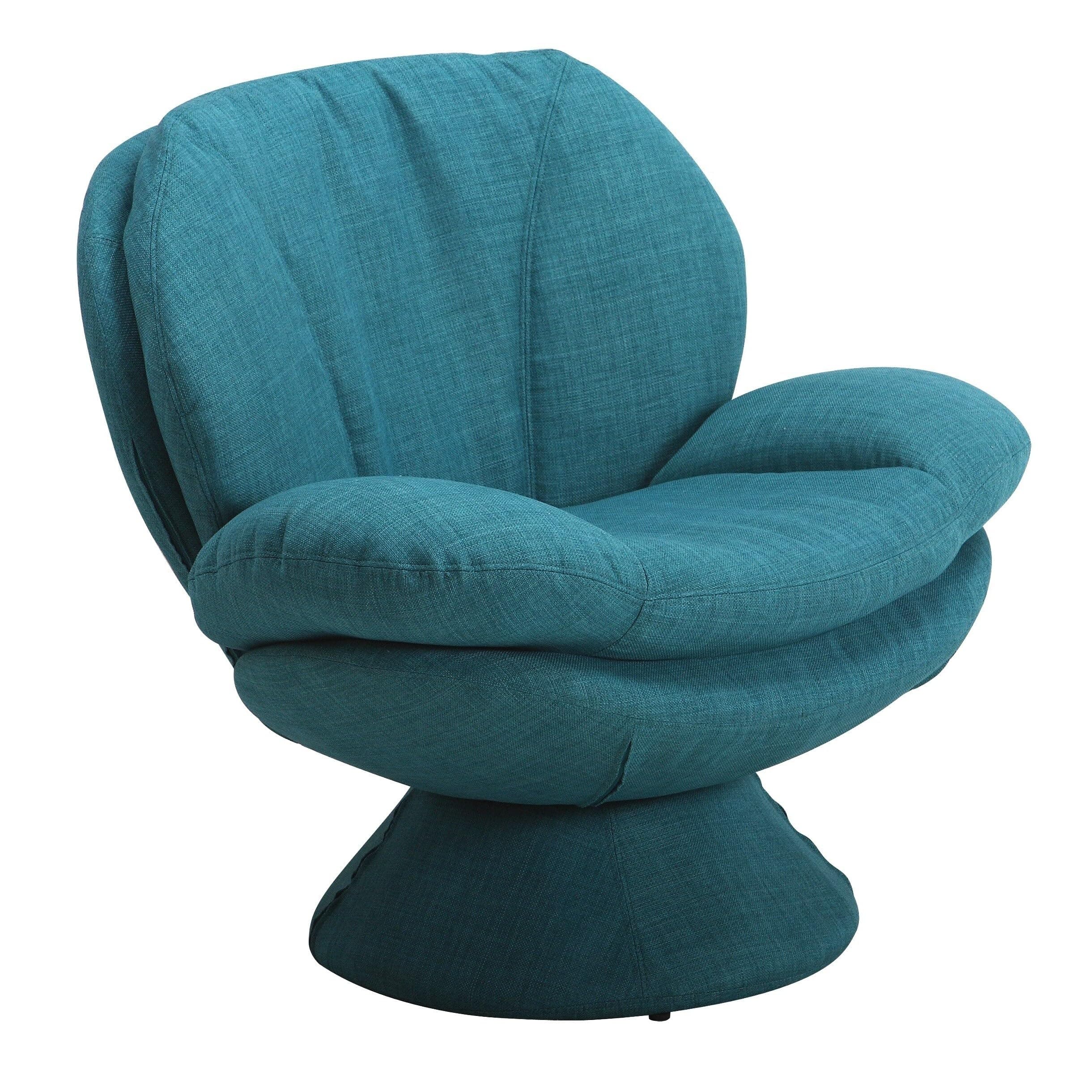 Mac Motion Relax-R Leisure Accent Chair, Round, Blue (PUB-150-UPH)