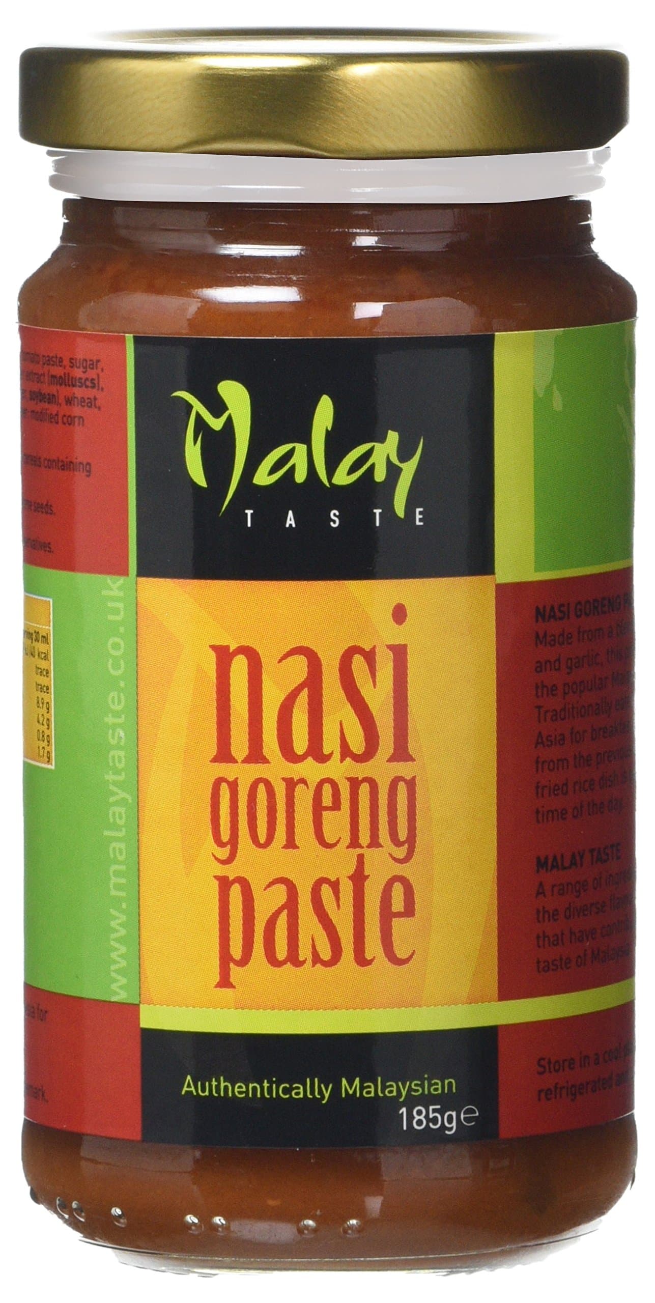 Malay Taste Nasi Goreng Paste 185 g (Pack of 6)