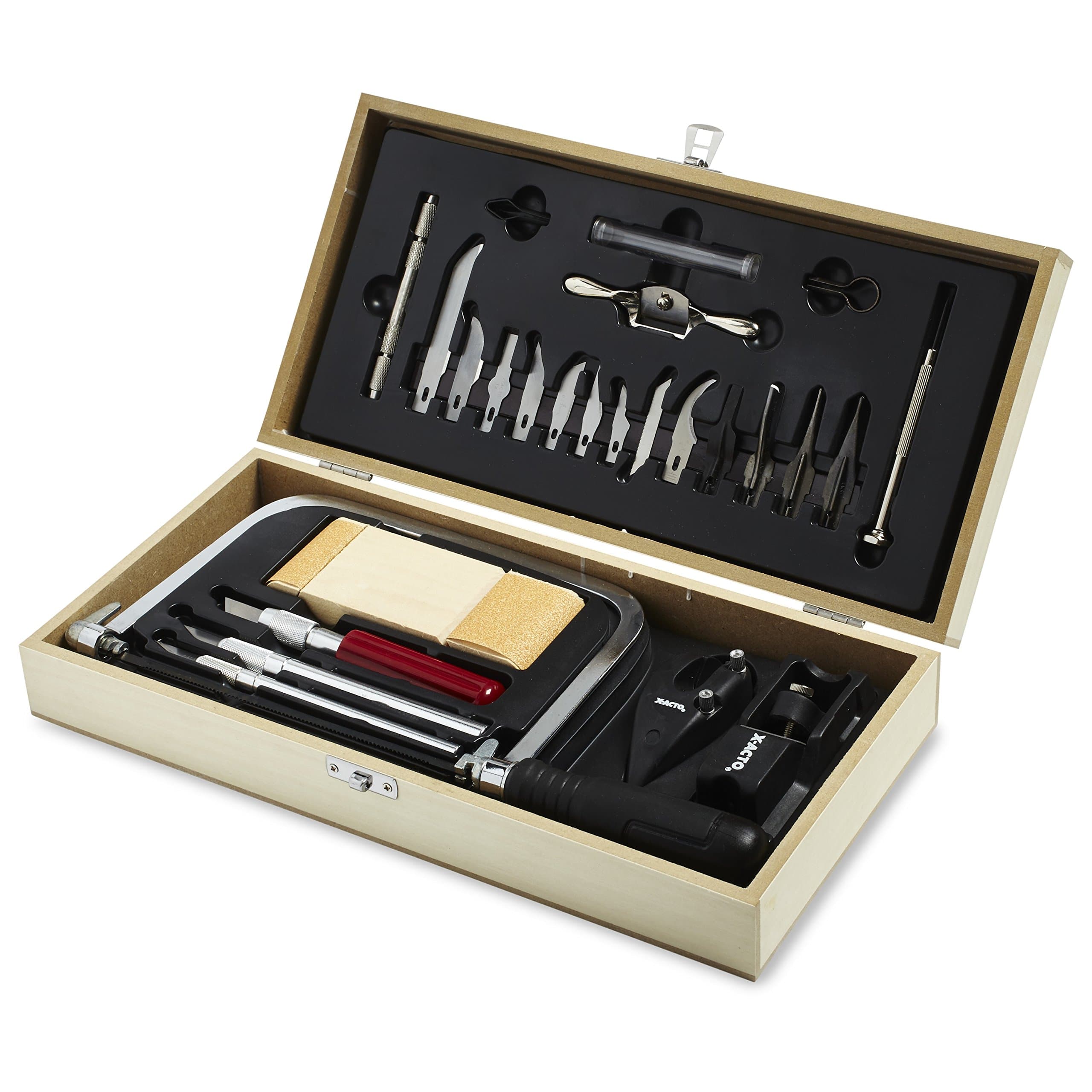 X-Acto - X5087 X-ACTO Hobbytool Set, Deluxe 30 Piece Set, Great for Arts and Crafts, including Pumpkin Carving Silver