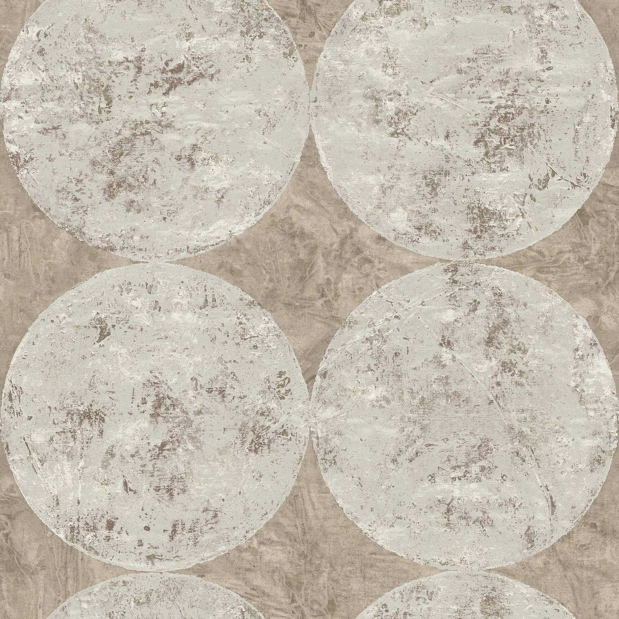 Seabrook wallpaper in Brown, Metallic Gold, Raised Ink MW30008