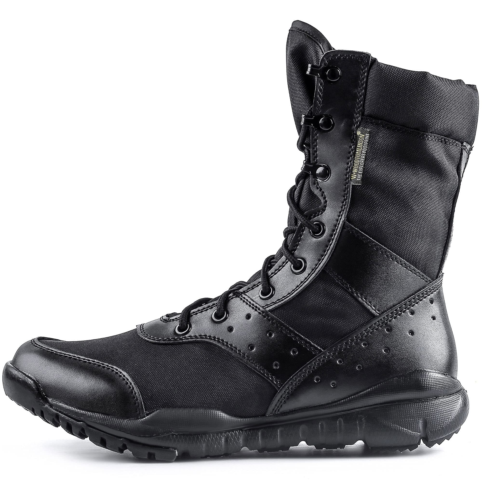 Men's LD Lightweight Combat Boots Microfiber/Suede Leather Military Tactical Boots