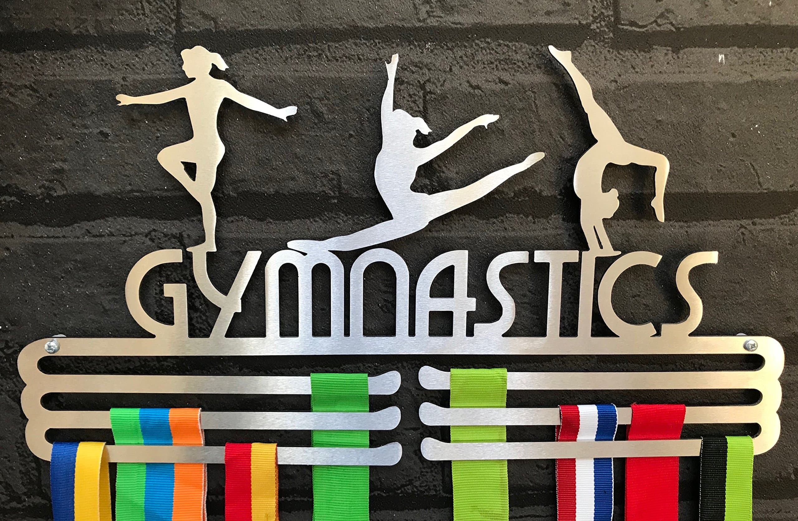 The Runners Wall Medal Hangers - Medal Holders – Medal Displays- Gymnastics Gifts – Gifts For Gymnasts - Medal Displays - Gymnastics Medal Holder - Gymnastics Medal Hanger- Gymnastics Medal Display