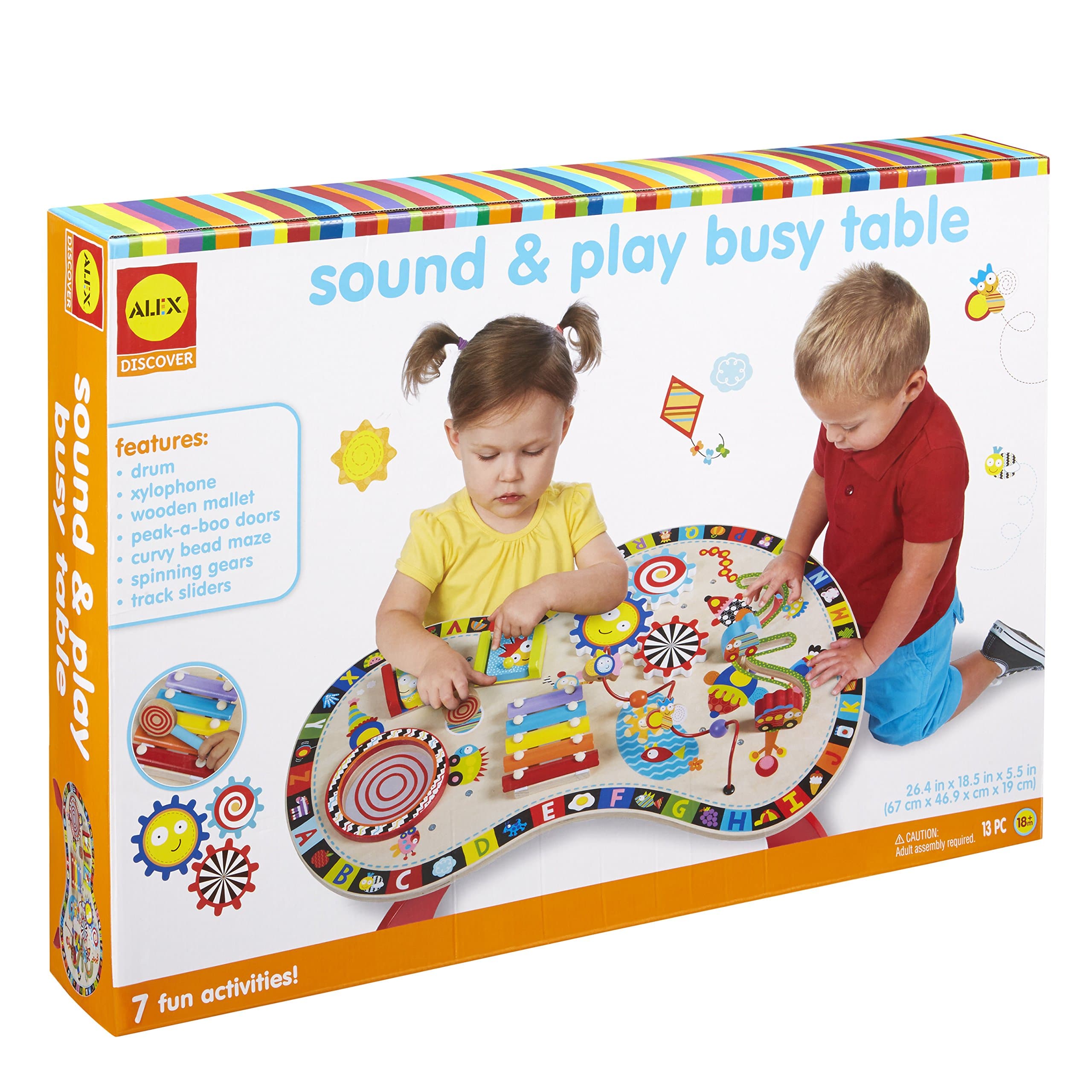 Alex Discover Sound and Play Busy Table Kids Art and Craft Activity