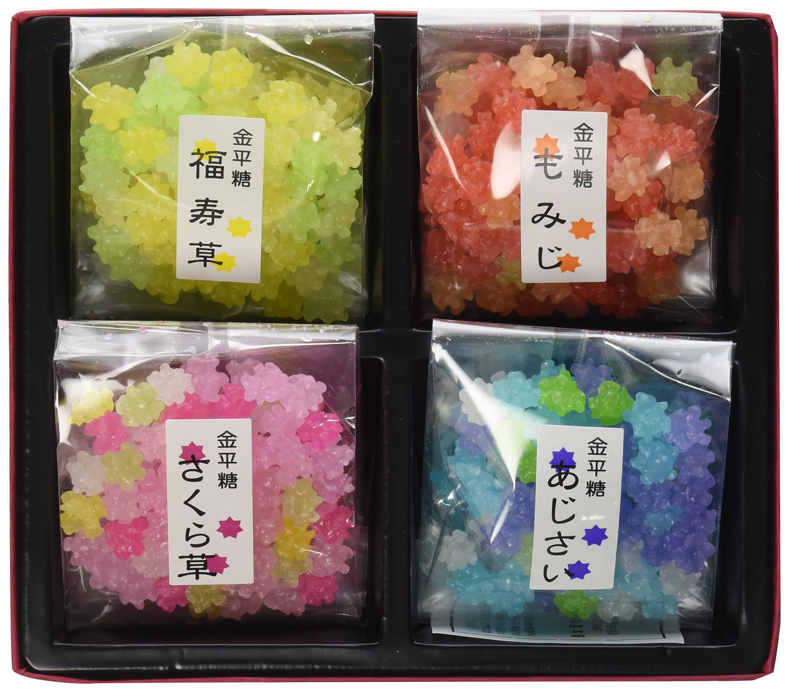 Konpeito [Kyoto Four Seasons] (40g X 4 ) [Japan Import]