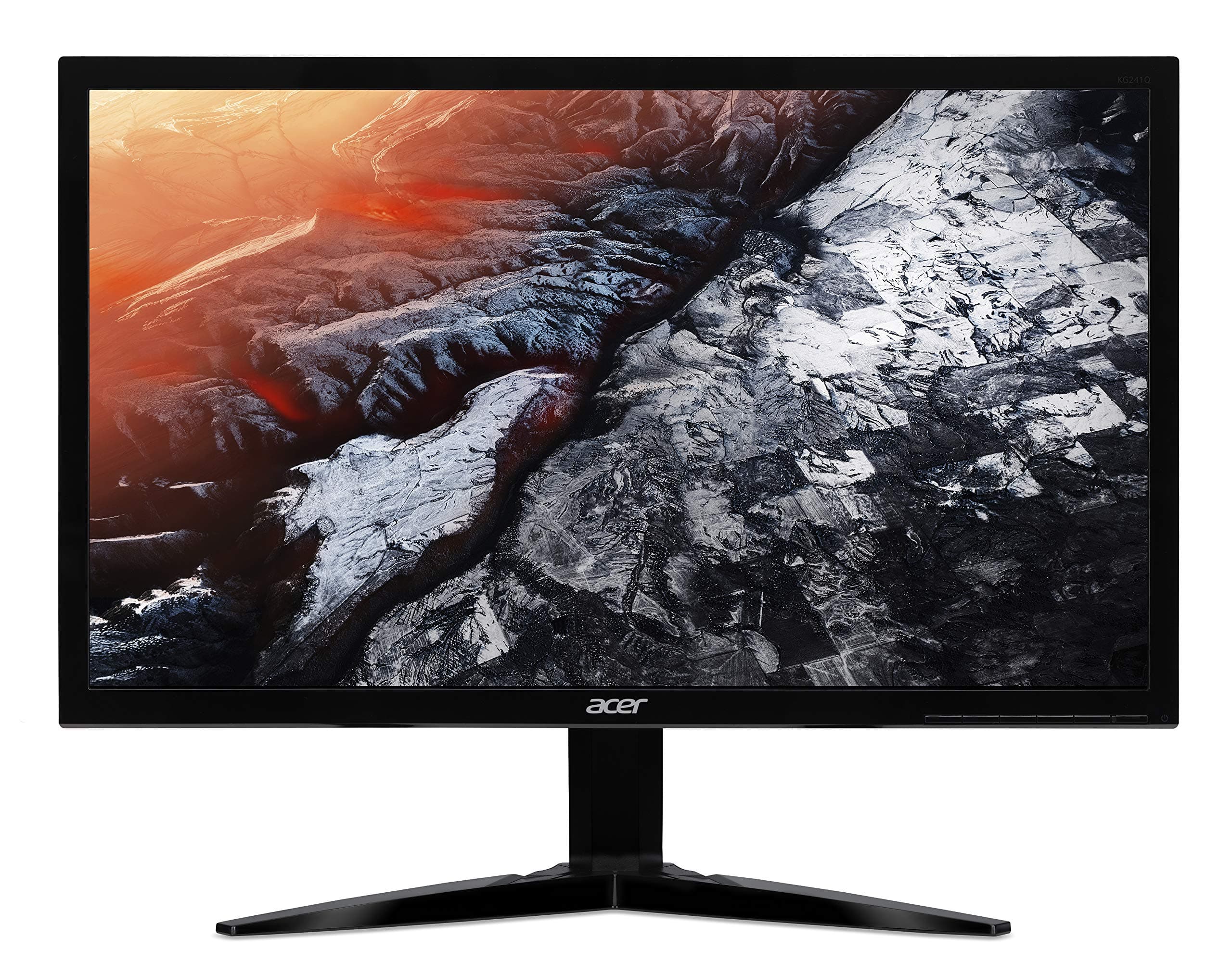 Acer KG241Qbmiix 24 Inch Full HD Gaming Monitor, Black (TN Panel, FreeSync, 1 ms, HDMI, VGA)