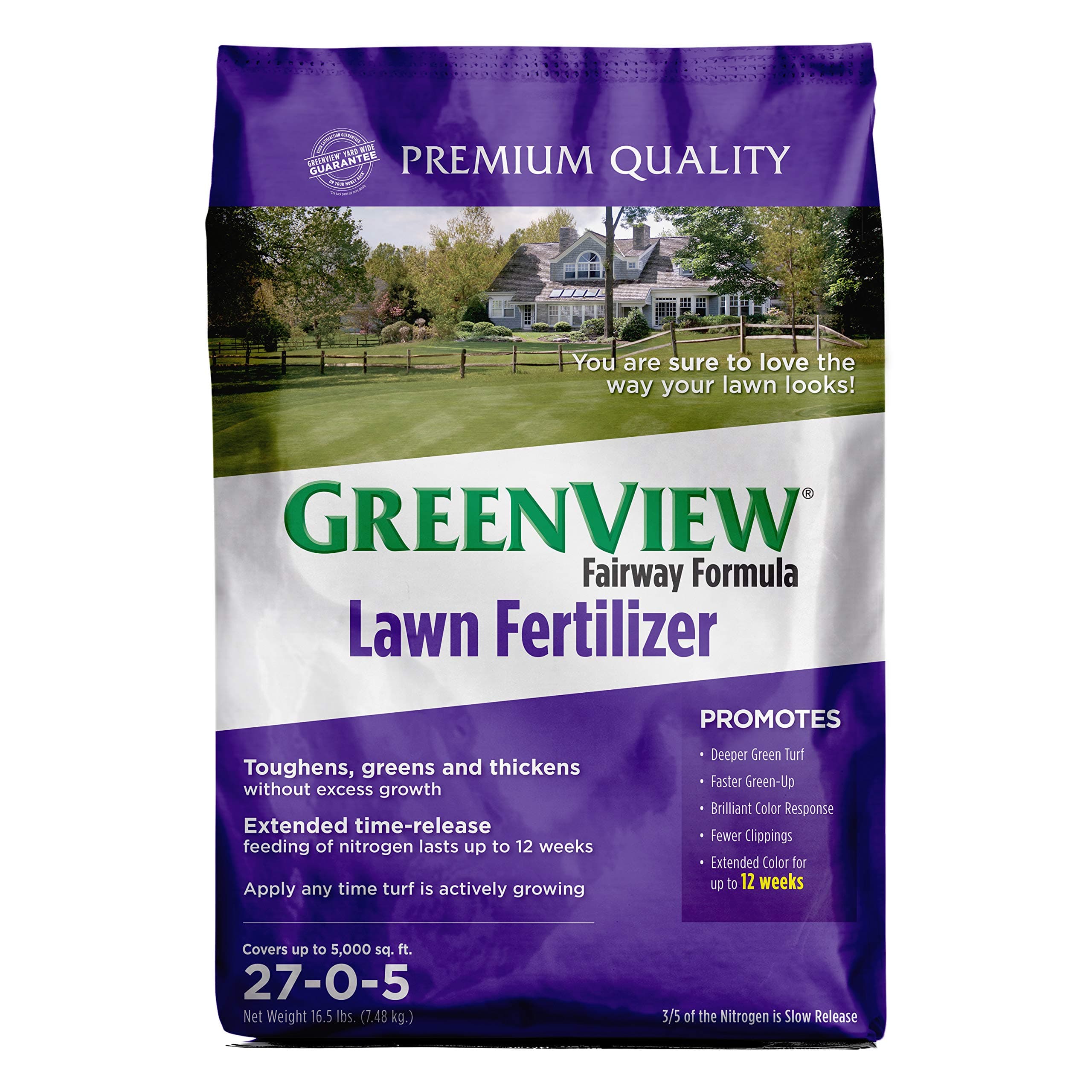 Fairway Formula Lawn Fertilizer - 16.5 lb. Bag - Covers 5,000 sq. ft.
