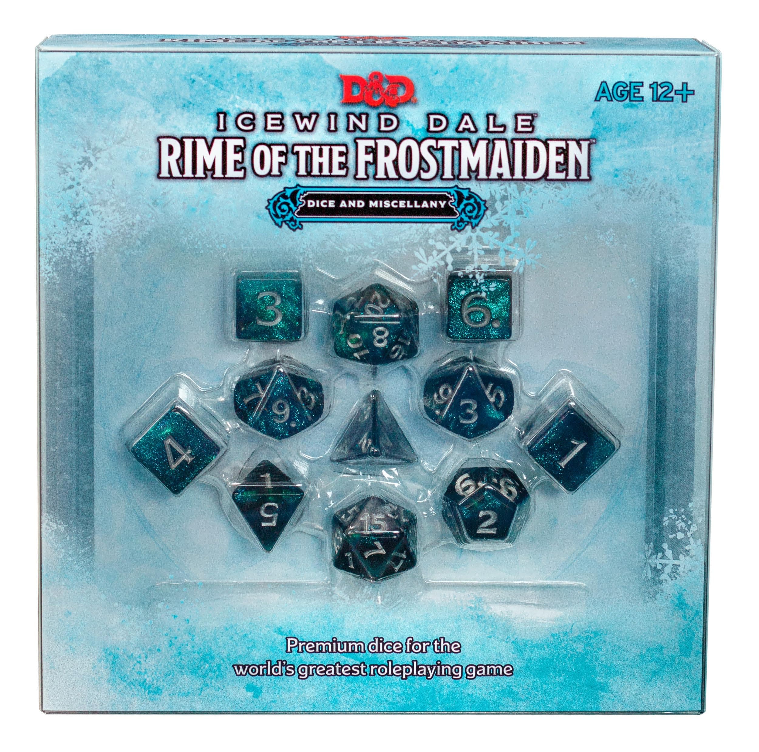 Icewind Dale: Rime of The Frostmaiden Dice and Miscellany (D&D Accessory)