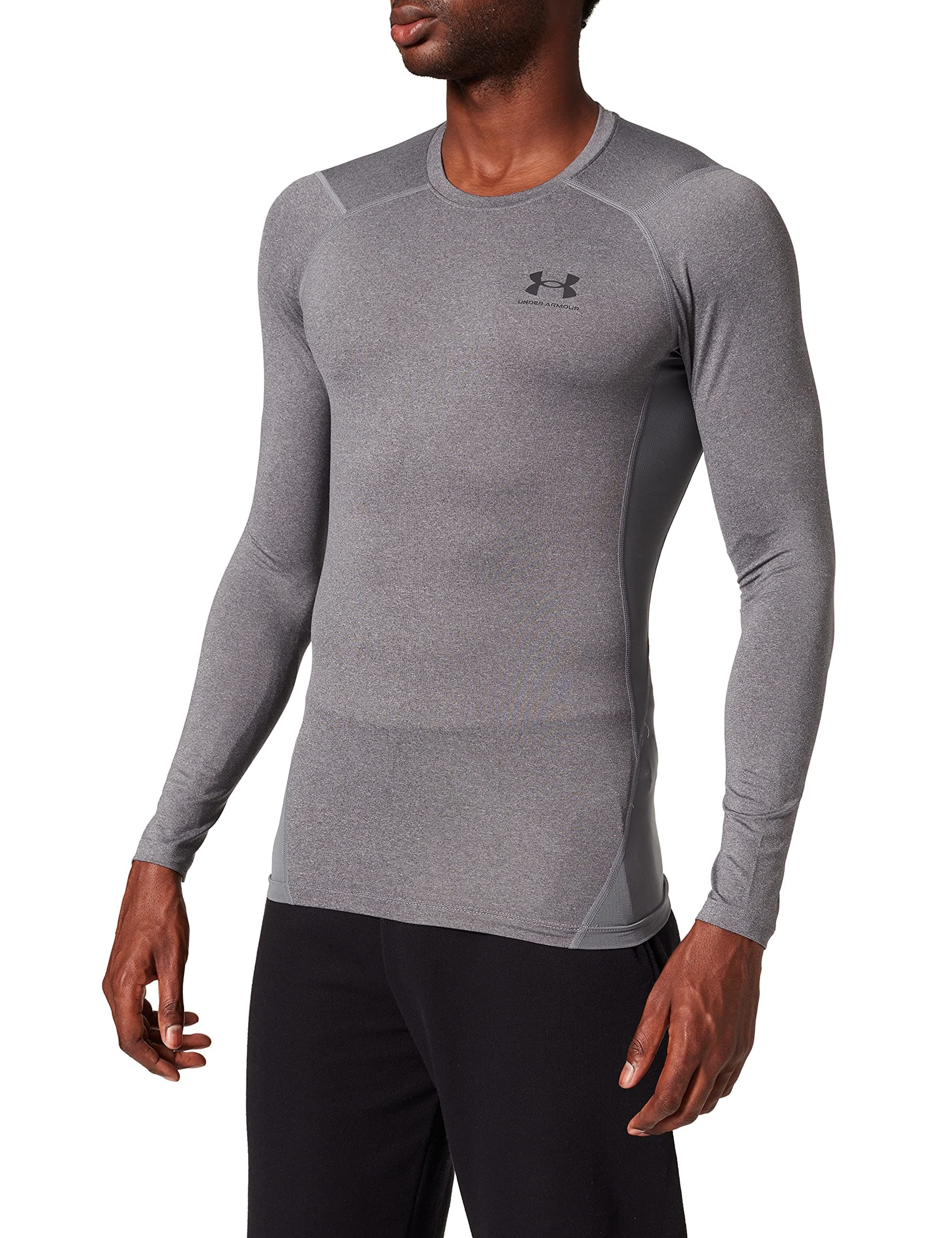 Under Armour Men's Ua Hg Armour Comp Ls Long-Sleeve Sports Top, Breathable Long-Sleeved Top for Men (Pack of 1)