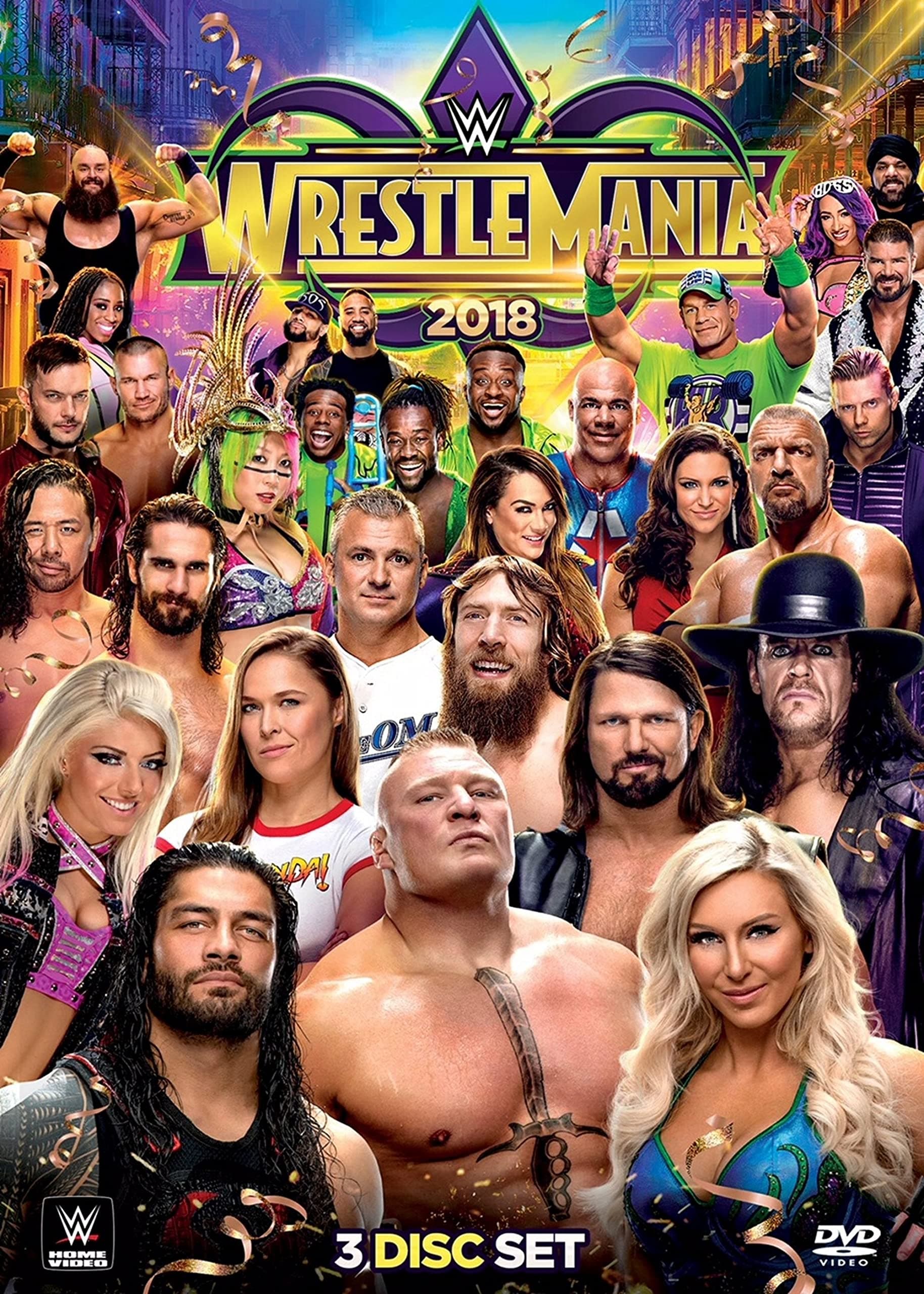 WWE: WrestleMania 34 [DVD] [Region 1] [NTSC]