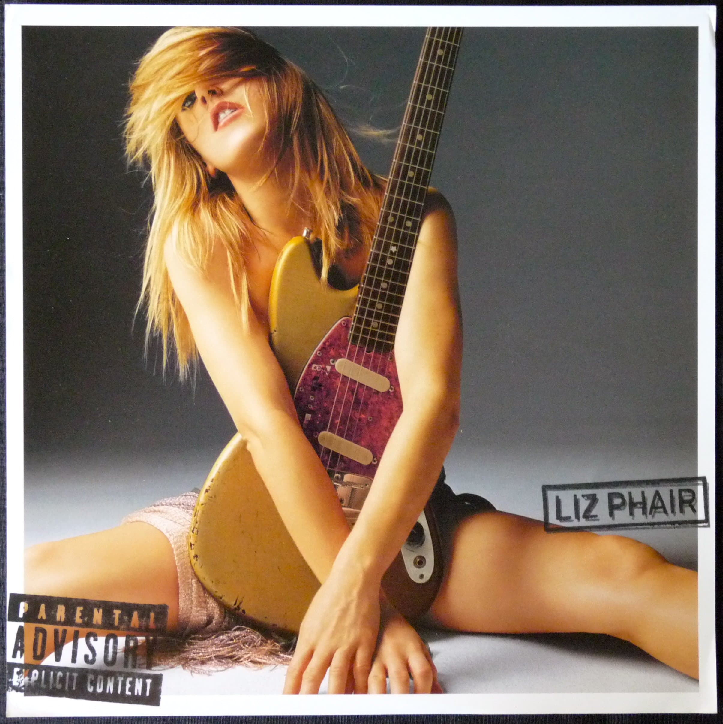Liz Phair - Self-titled with Guitar - Rare Advertising Poster - 12x12