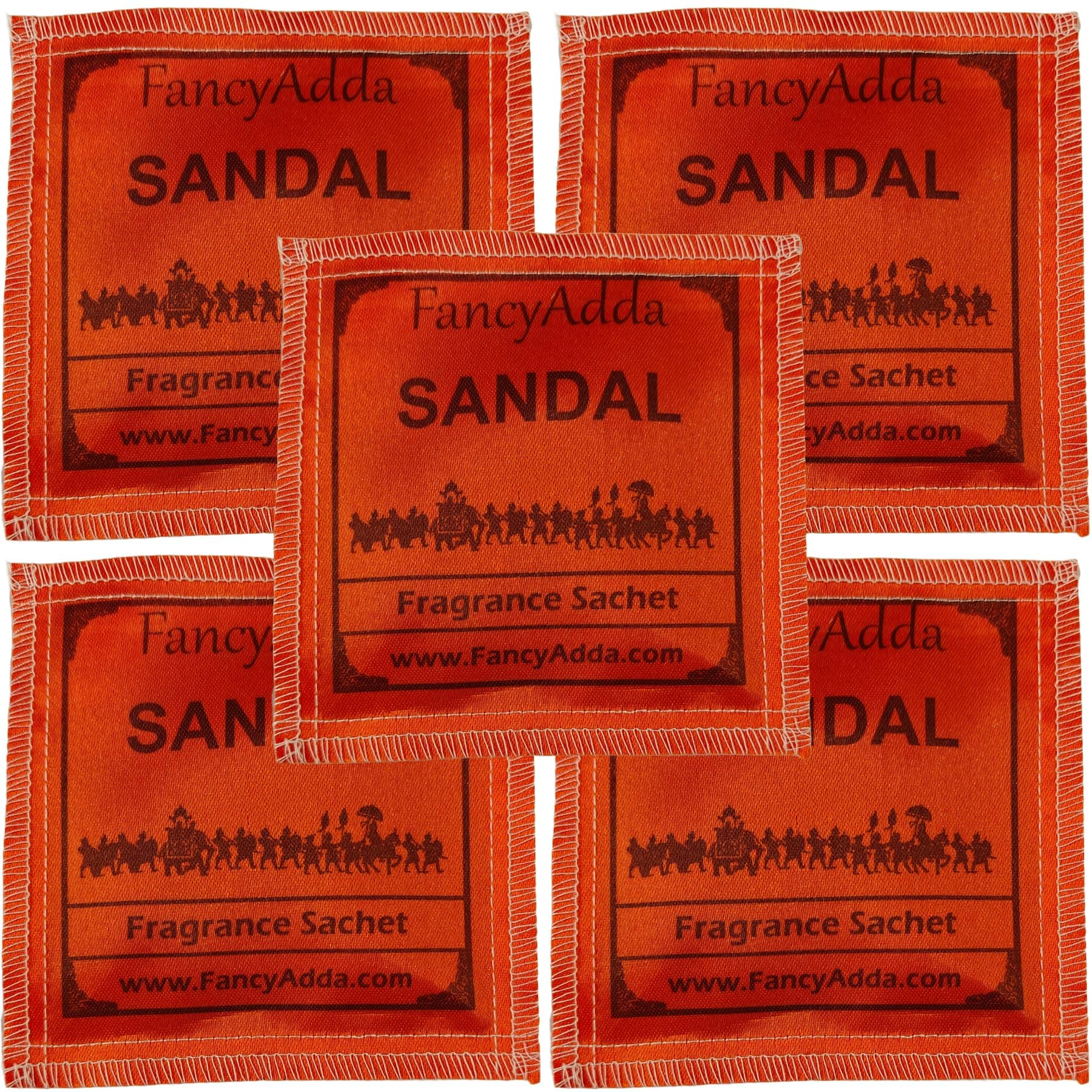 - Mysore Sandal Fragrance Sachets - Pack of 5