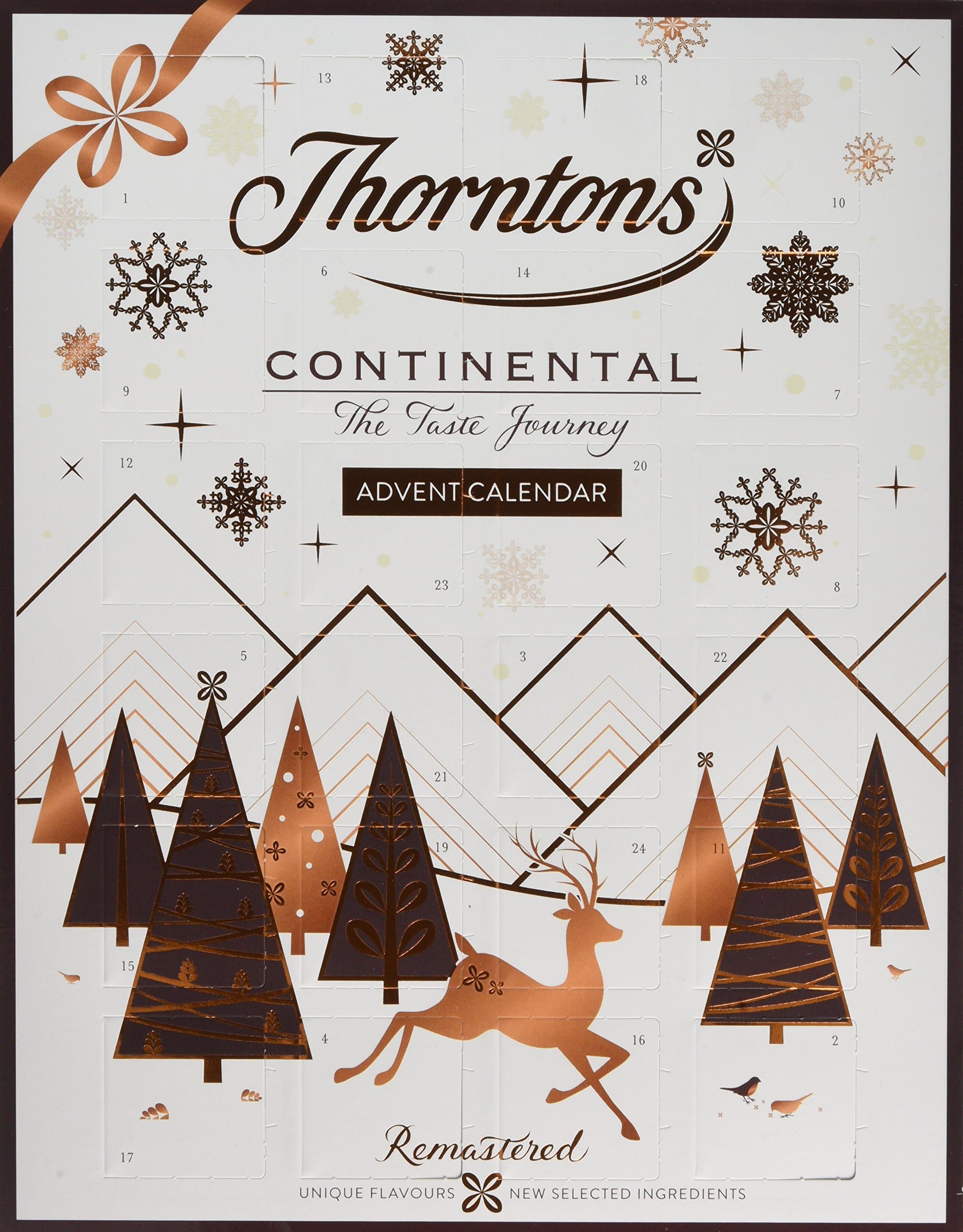 Thorntons Continental Advent Calendar, 278g