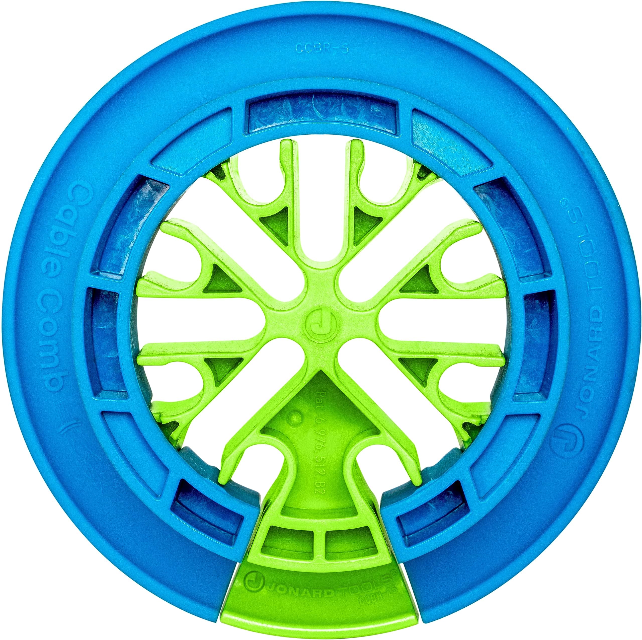 Jonard Tools CCB-34 Cable Comb Organizing Tool, Wire Comb, Cable Dresser, Bundler, Organizing Tool, Ethernet Comb, Network Cable, Data Cable Comb, Cable Dresser, Cat6A, Cat7