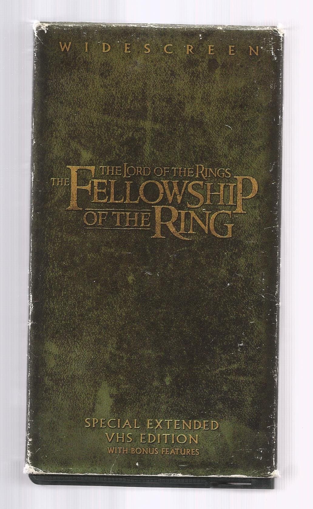 The Lord of Rings: Fellowship of Ring (Special Extended Edition) [VHS]