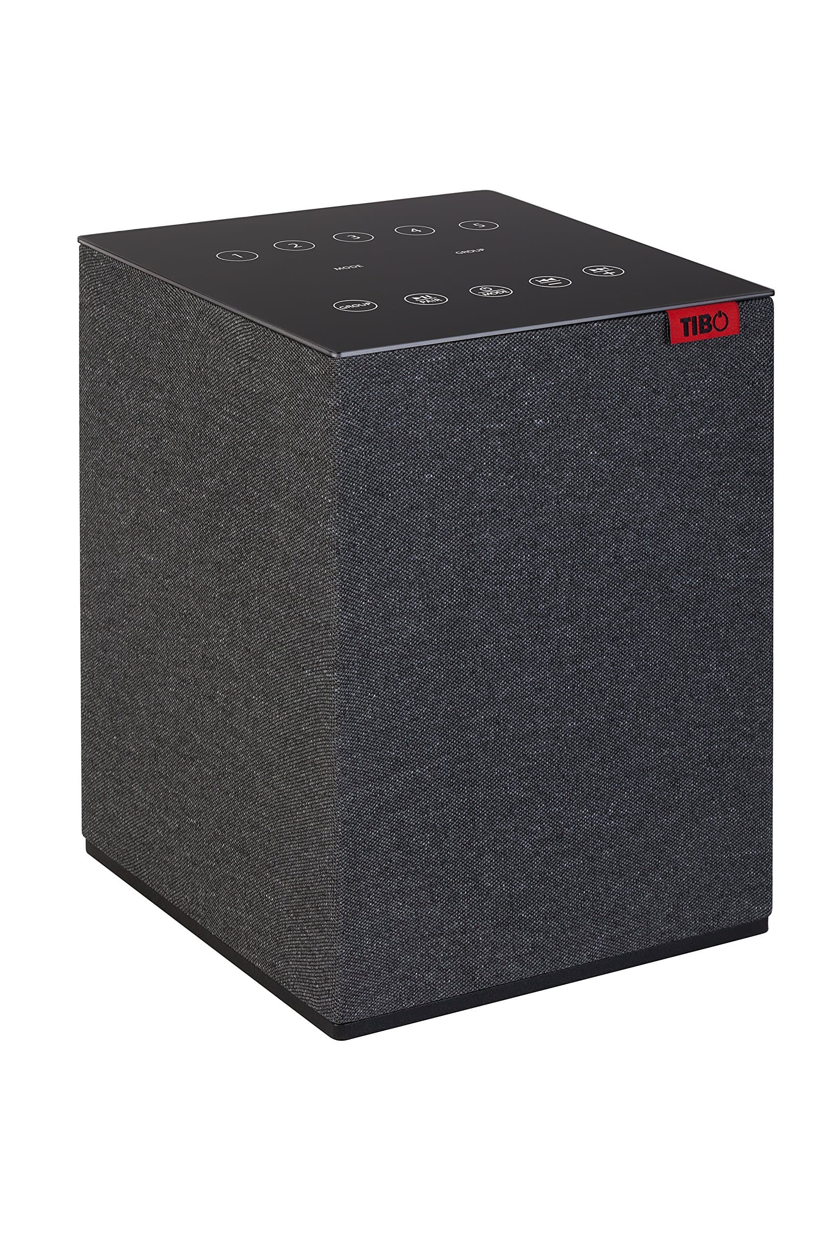 TiboChoros 6 |Wi-Fi & Bluetooth Speaker | Multi Room Hi-Fi Speaker with Internet Radio | Grey
