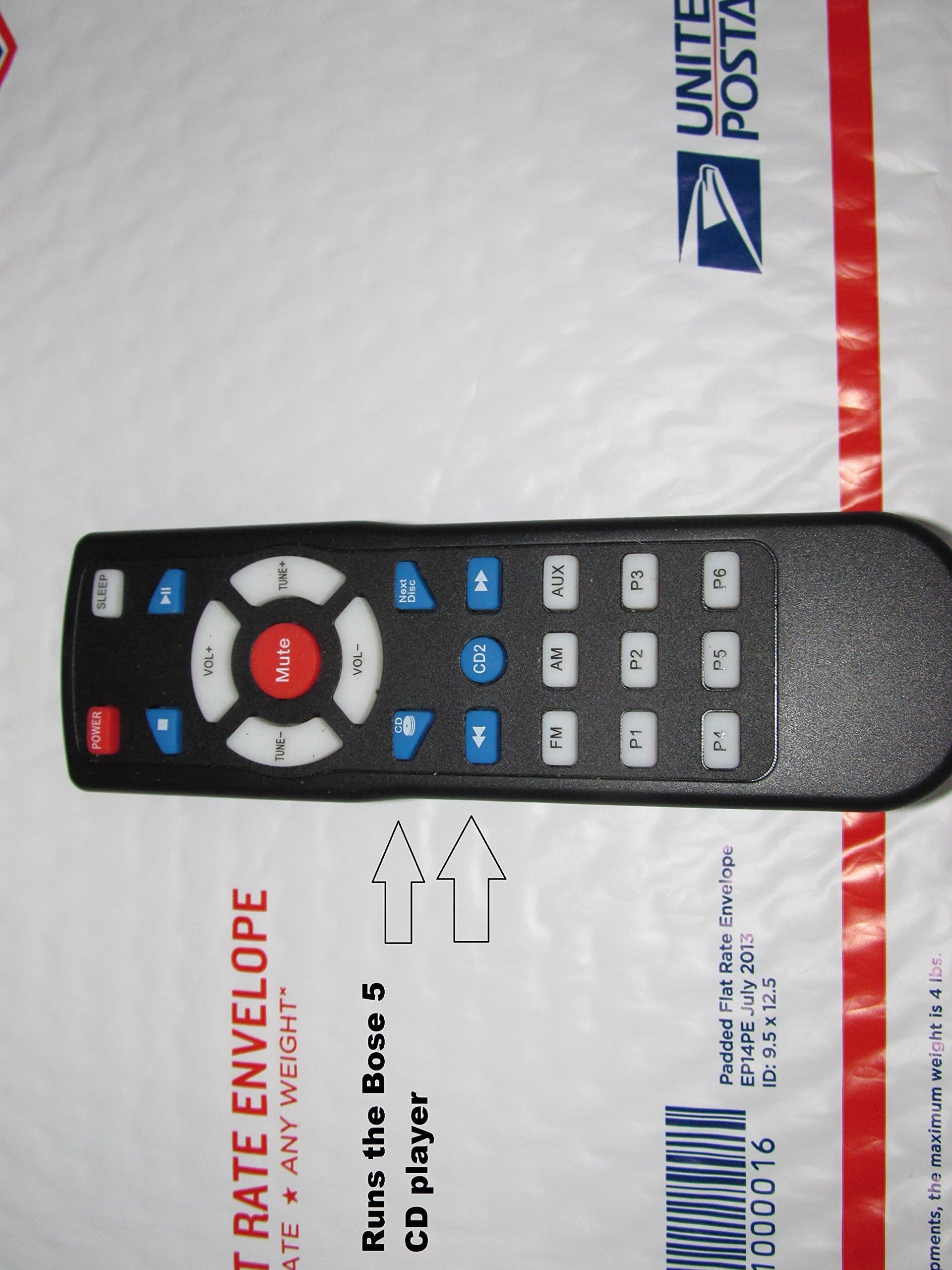 Replacement remote for the Bose Wave radio/CD (Black)