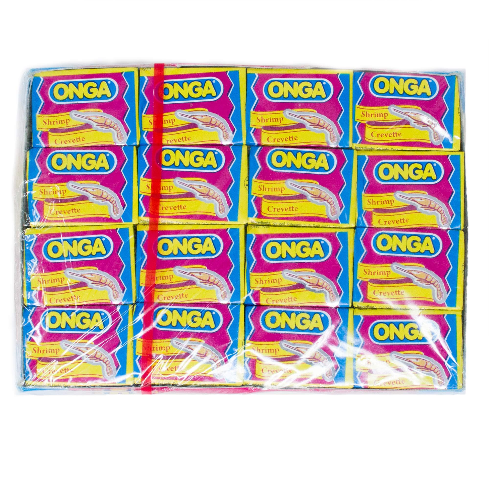 Onga Shrimp Crevette (Pack Of 64) | Halal seasoning